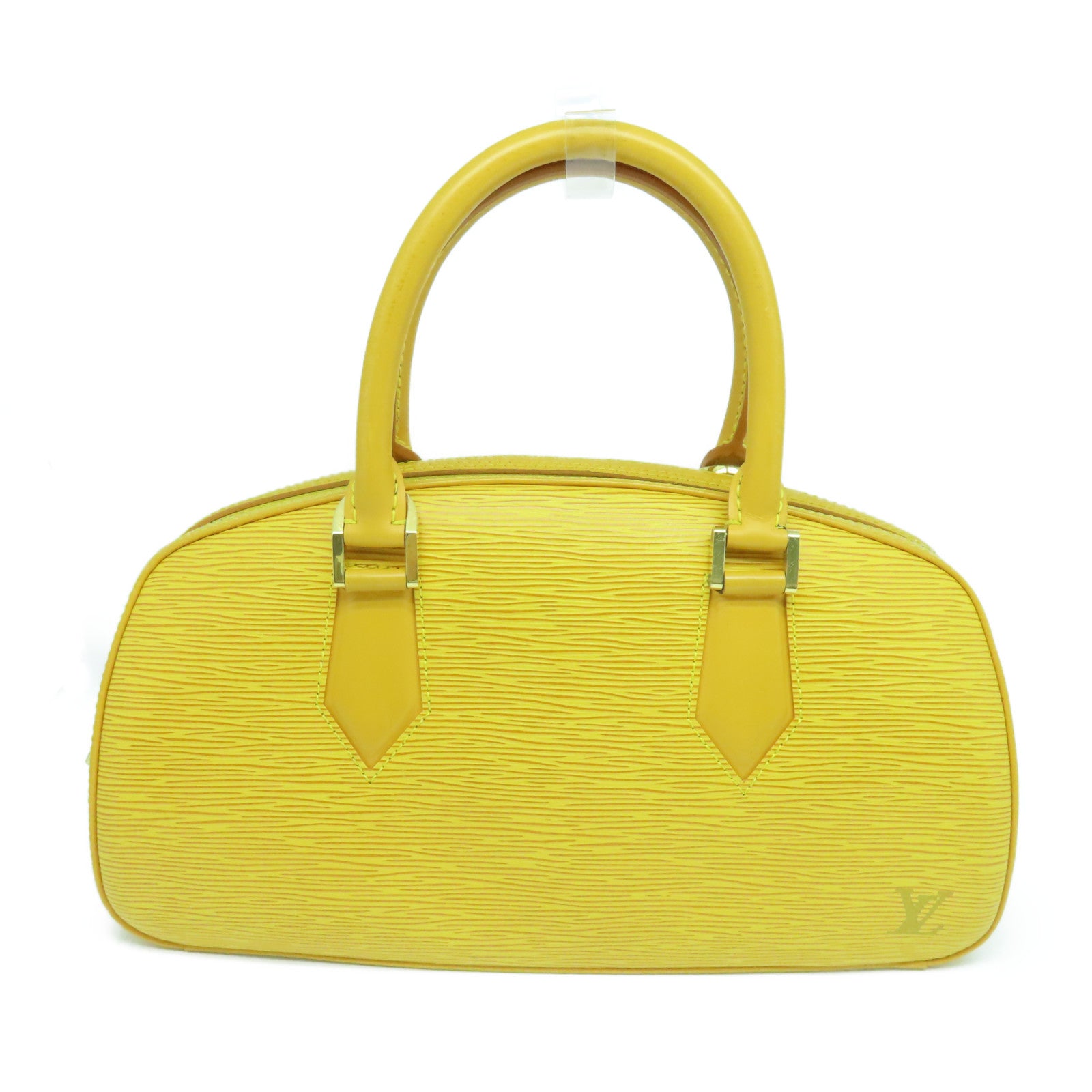 LOUIS VUITTON 【激減優惠】Epi Jasmin金扣手挽袋黃色