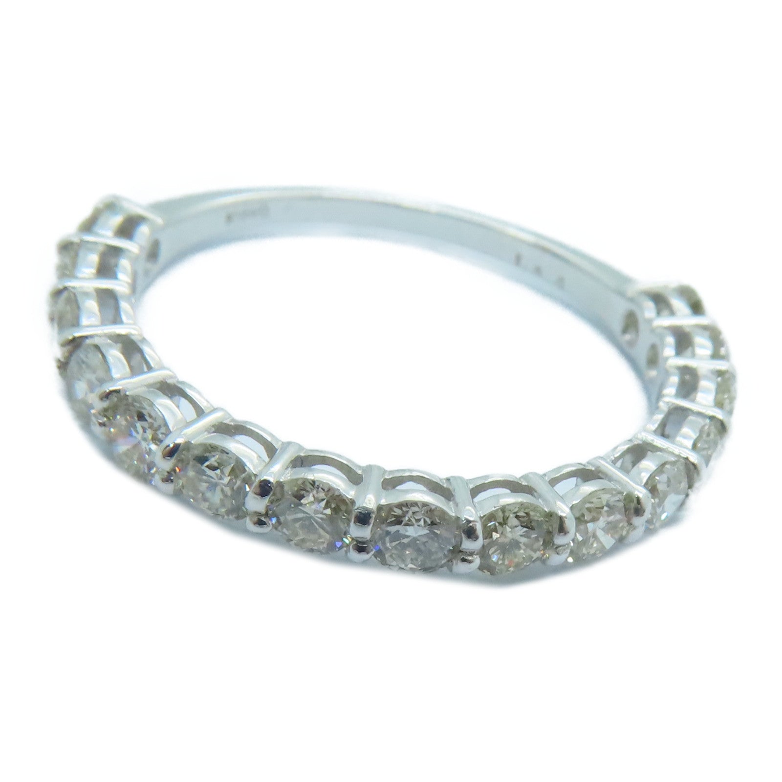 JEWELRY 【激減優惠】18K白金Diamond Ring 1.0ct鑽石戒指US#6.75