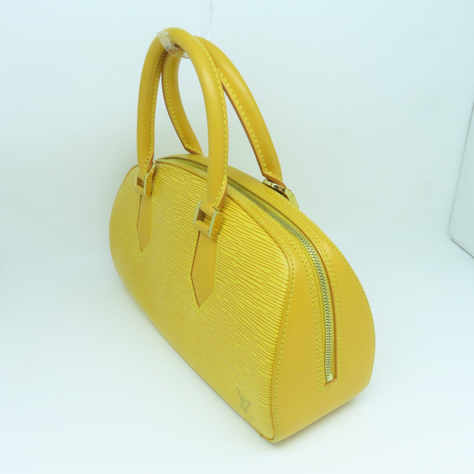 LOUIS VUITTON 【激減優惠】Epi Jasmin金扣手挽袋黃色