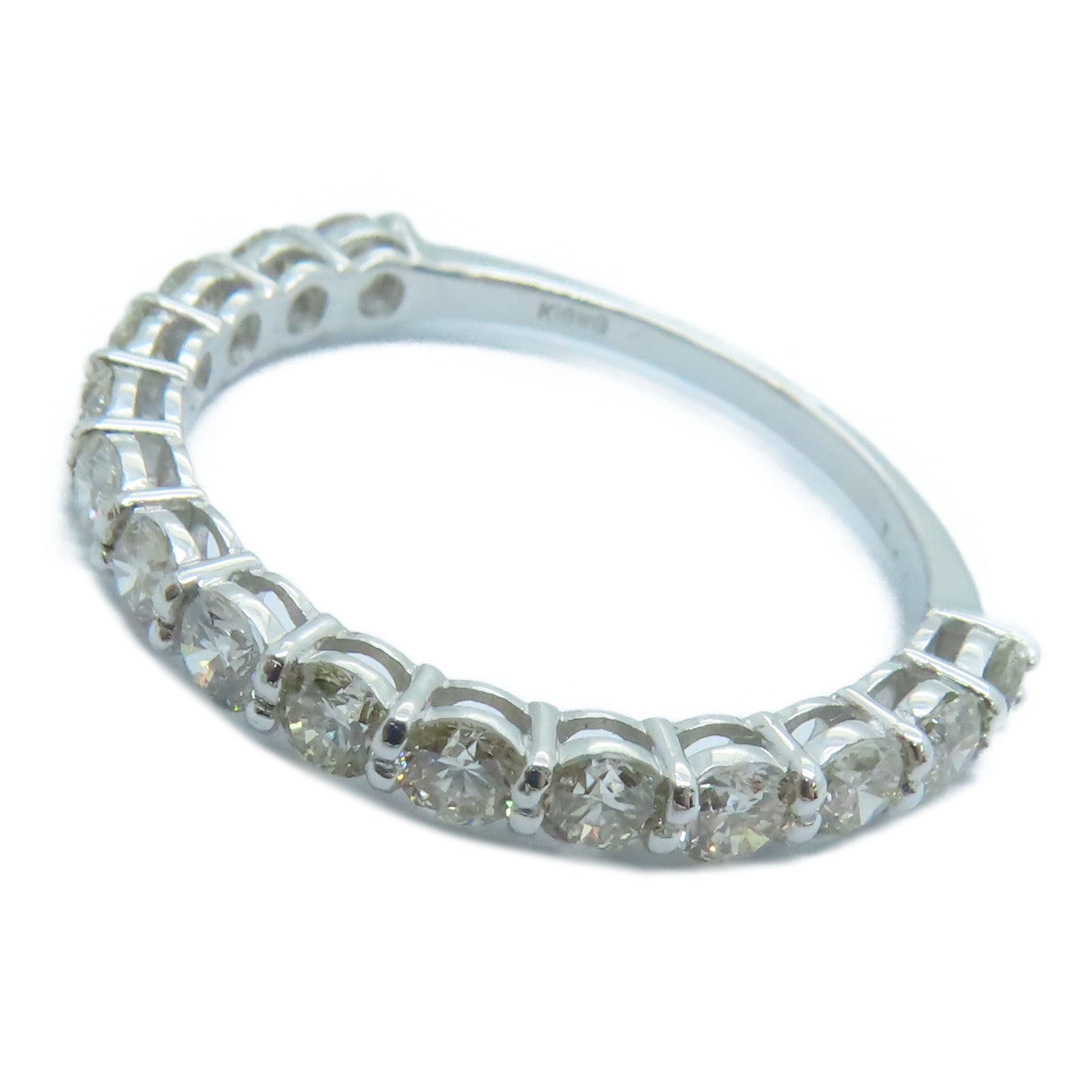 JEWELRY 【激減優惠】18K白金Diamond Ring 1.0ct鑽石戒指US#6.75