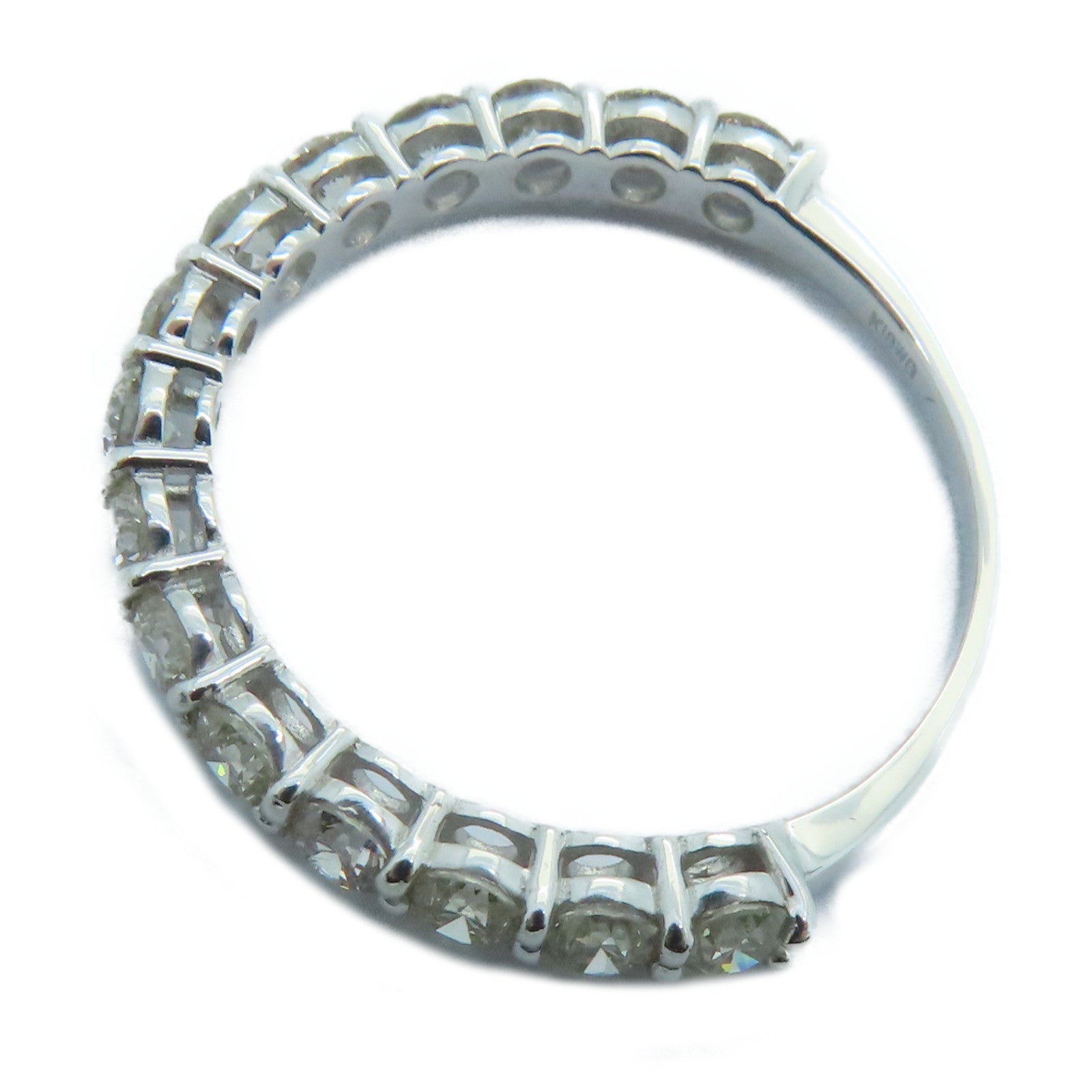 JEWELRY 【激減優惠】18K白金Diamond Ring 1.0ct鑽石戒指US#6.75
