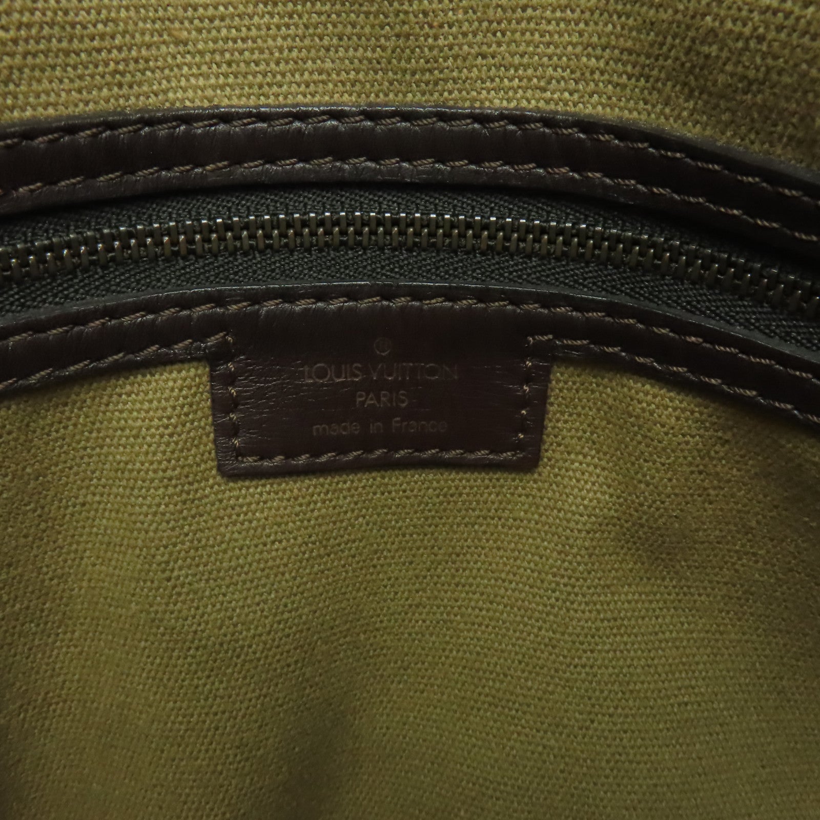LOUIS VUITTON 【激減優惠】牛皮皮革Briefcase金扣公事包啡色