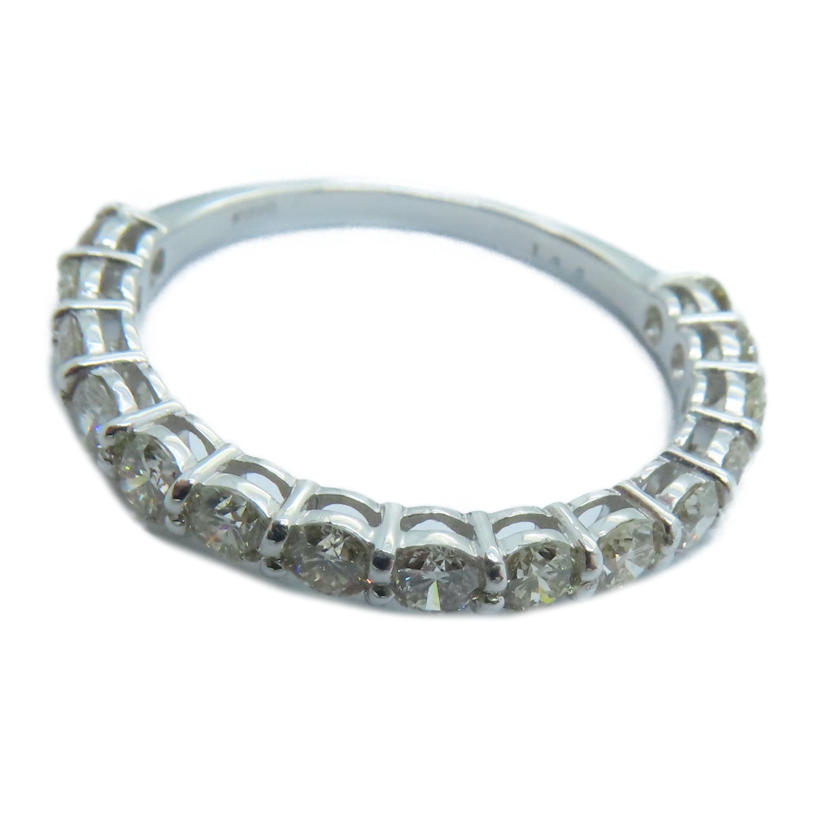 JEWELRY 【激減優惠】18K白金Diamond Ring 1.0ct鑽石戒指US#6.75