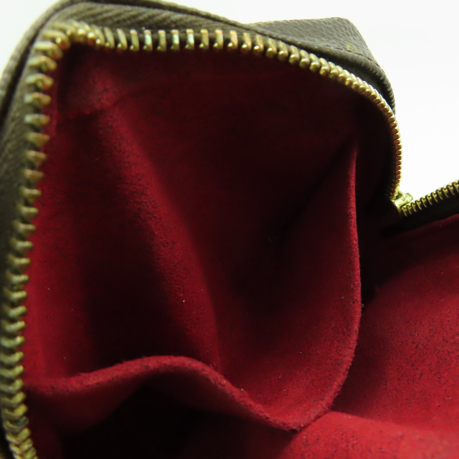 LOUIS VUITTON Monogram Trousse Wapity Pouch金扣手拿包啡色