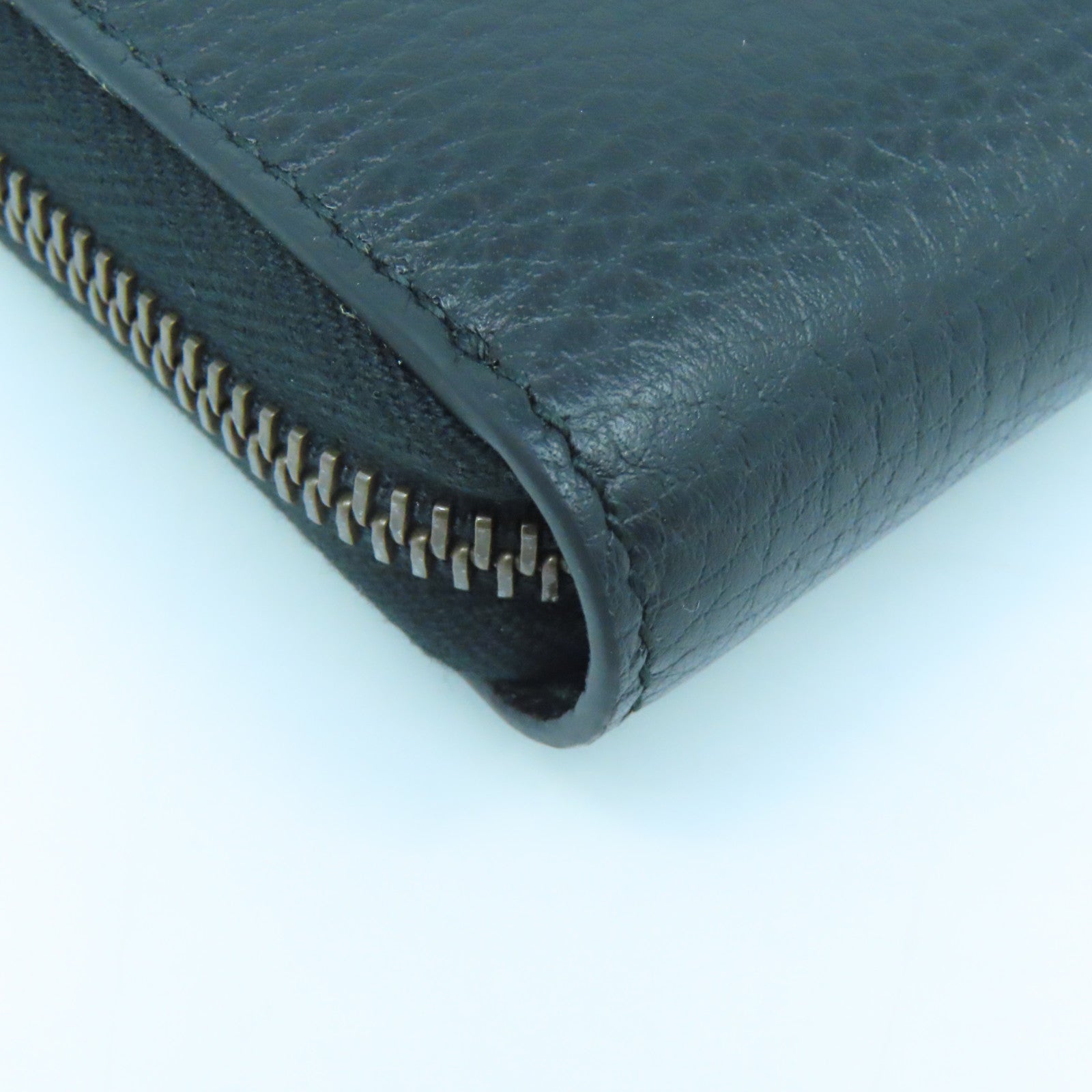 GUCCI 牛皮皮革Long Wallet金扣长钱包黑色