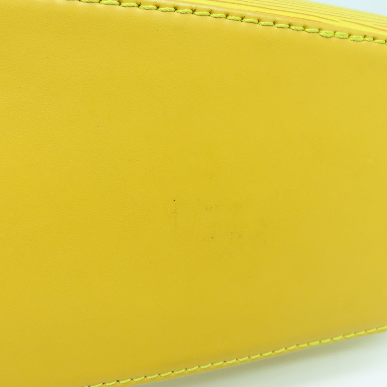 LOUIS VUITTON 【激減優惠】Epi Jasmin金扣手挽袋黃色