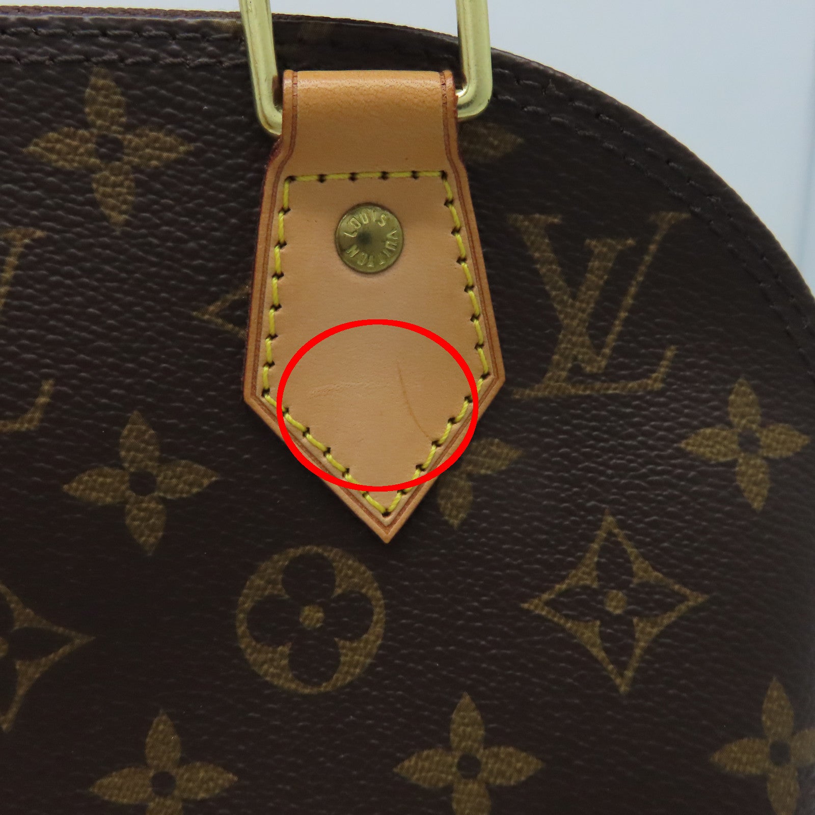 LOUIS VUITTON Monogram Alma BB金扣手挽肩背兩用袋啡色