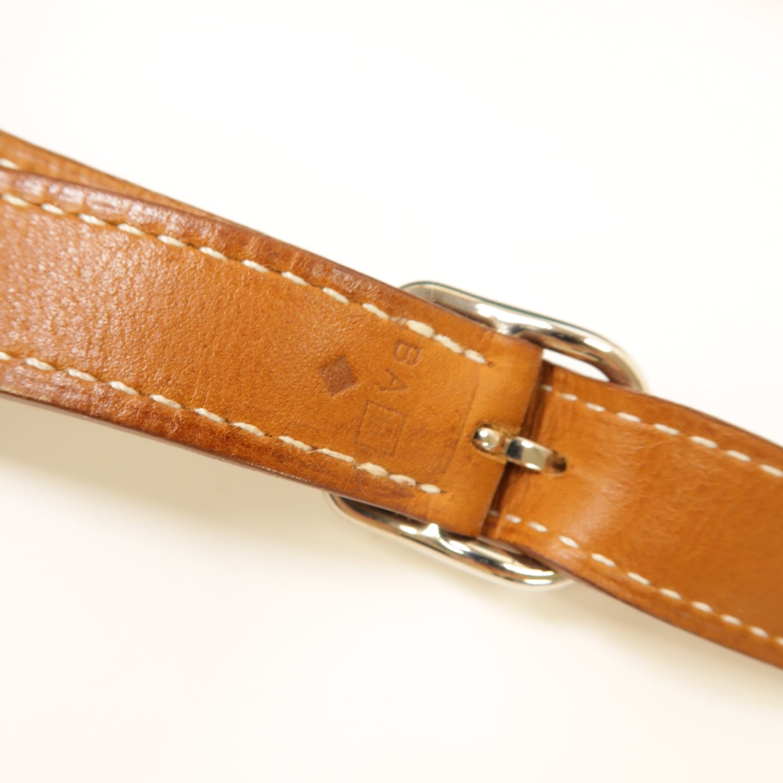 HERMES 絲質Silk City銀扣肩背袋綠色
