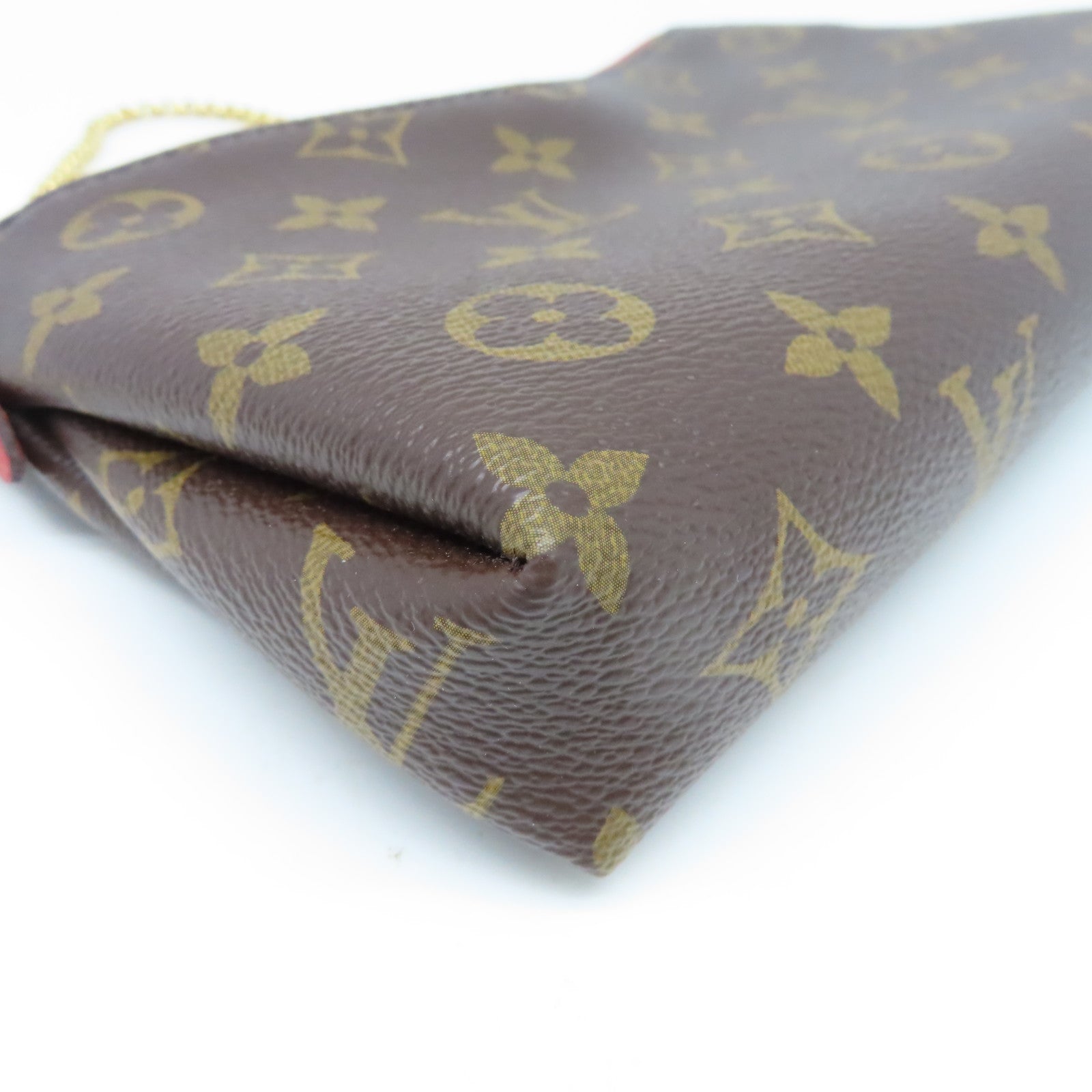 LOUIS VUITTON Monogram Pallas Clutch金扣手挽肩背兩用袋啡色