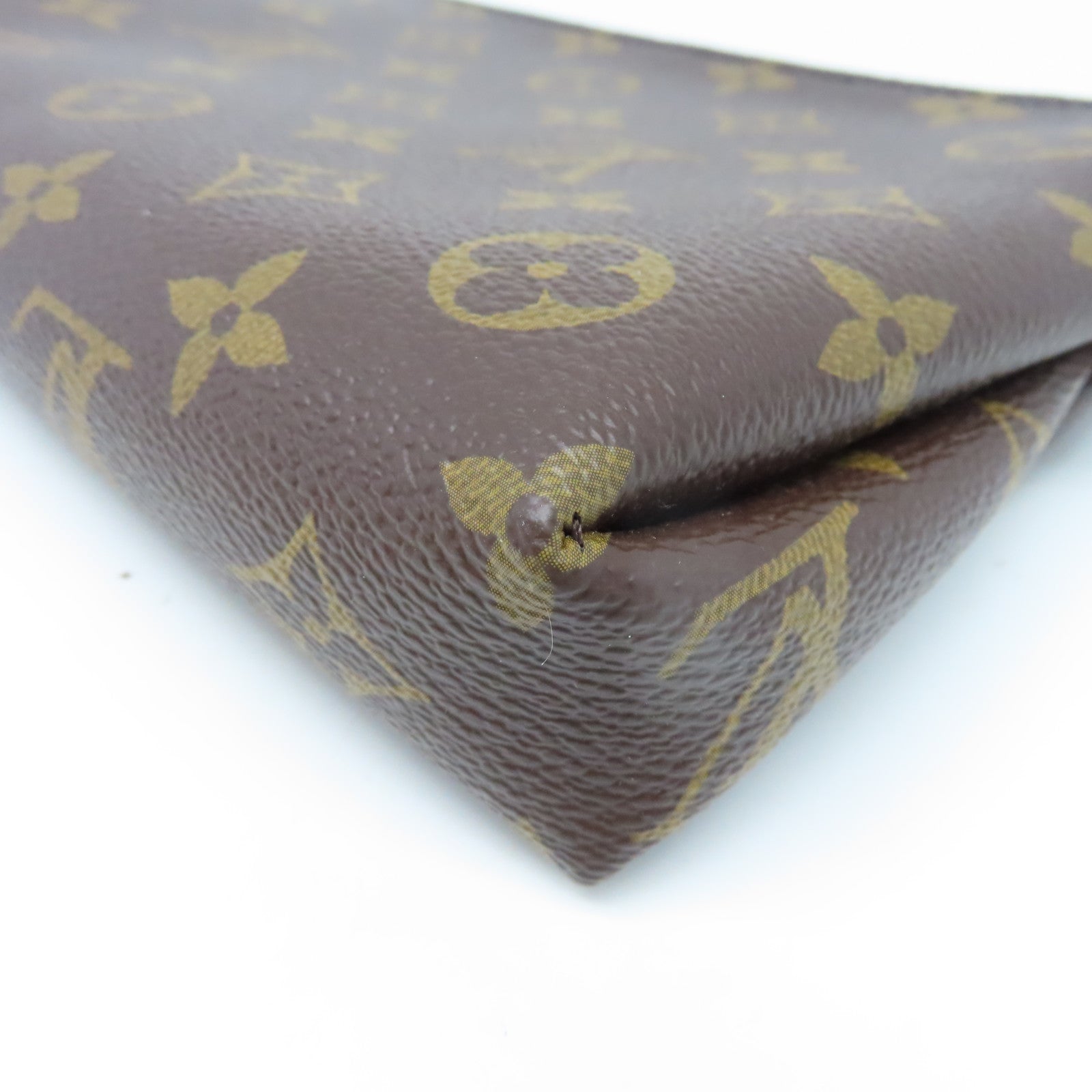 LOUIS VUITTON Monogram Pallas Clutch金扣手挽肩背兩用袋啡色