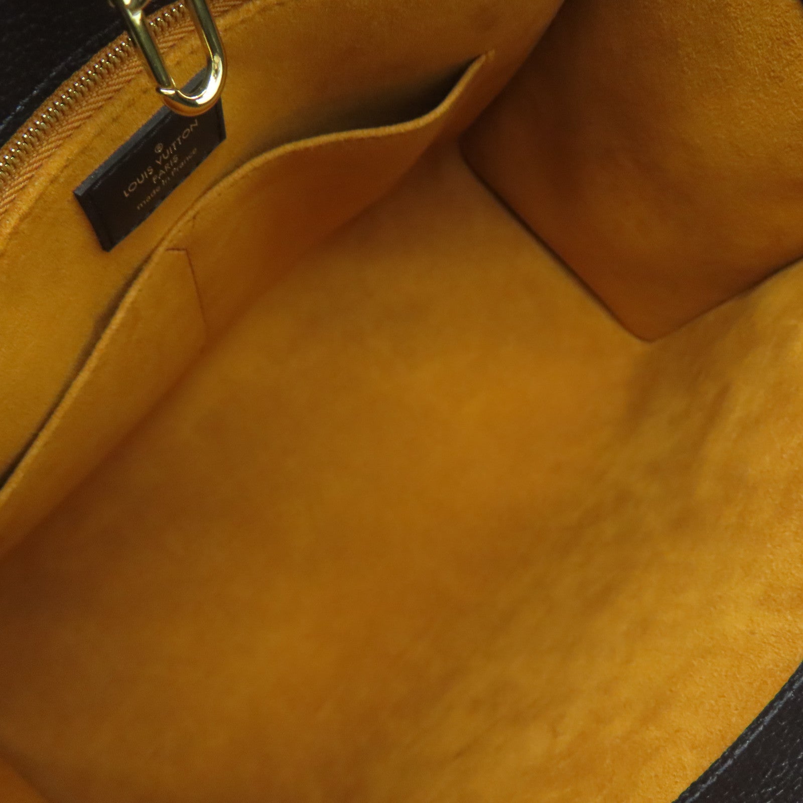LOUIS VUITTON Monogram Empreinte OnTheGo MM金扣手挽肩背两用袋黑色