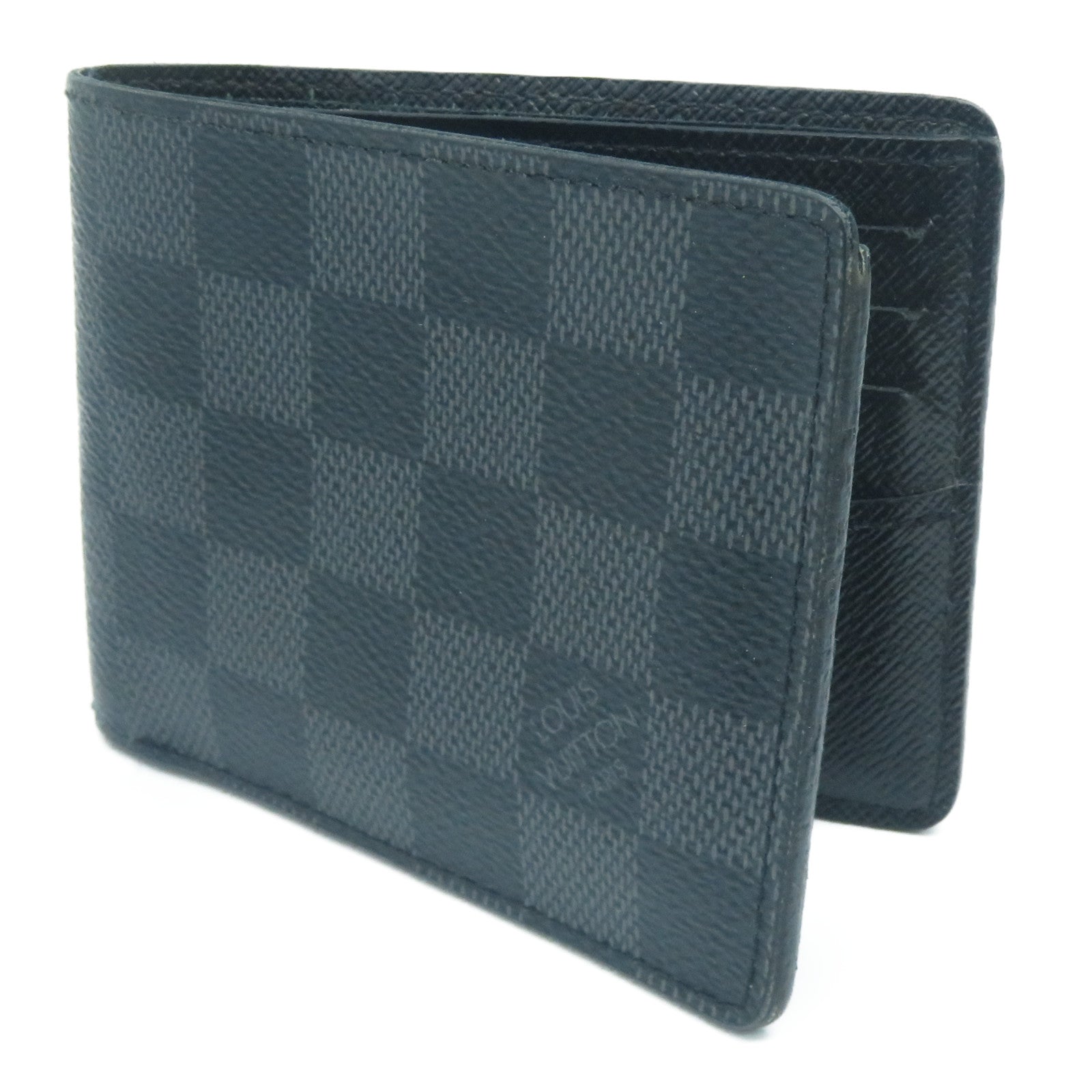 LOUIS VUITTON Damier Graphite Slender Wallet錢包黑色
