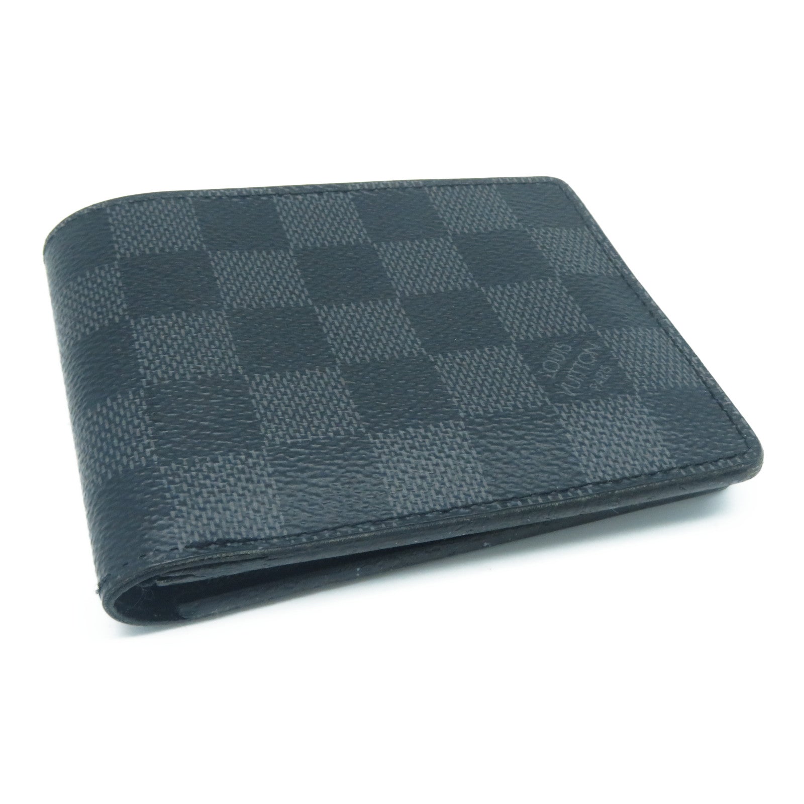 LOUIS VUITTON Damier Graphite Slender Wallet錢包黑色