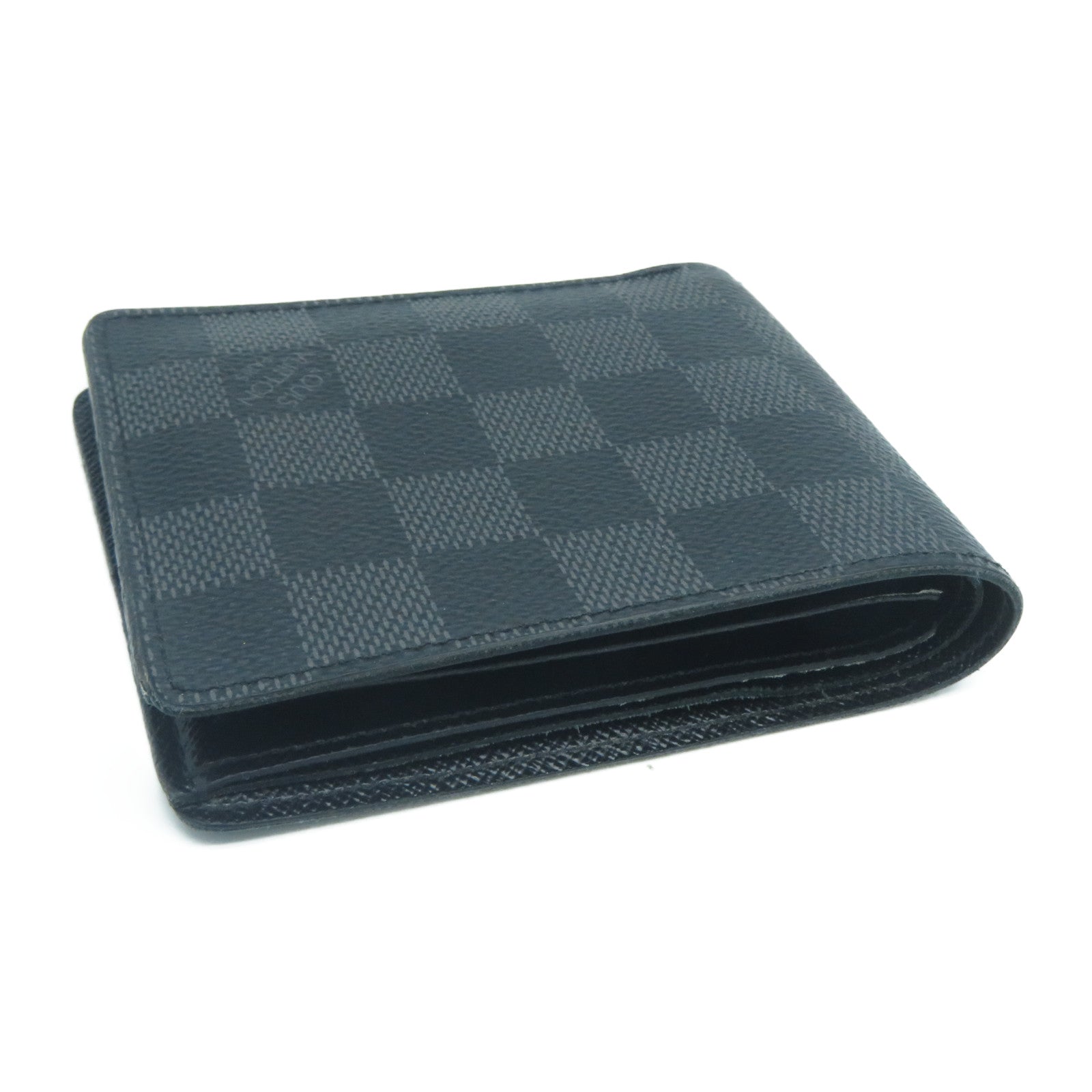 LOUIS VUITTON Damier Graphite Slender Wallet錢包黑色