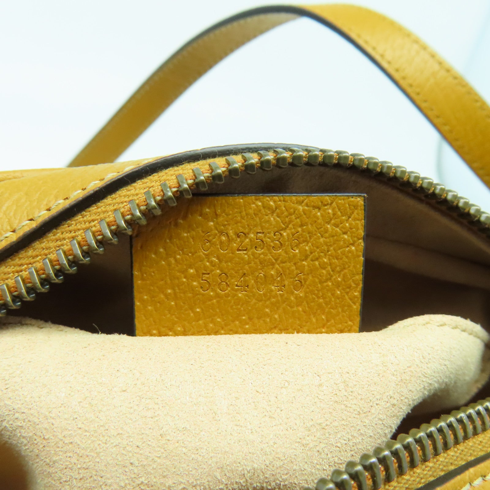 GUCCI 塗層帆布Disney Shoulder Bag金扣肩背袋啡色