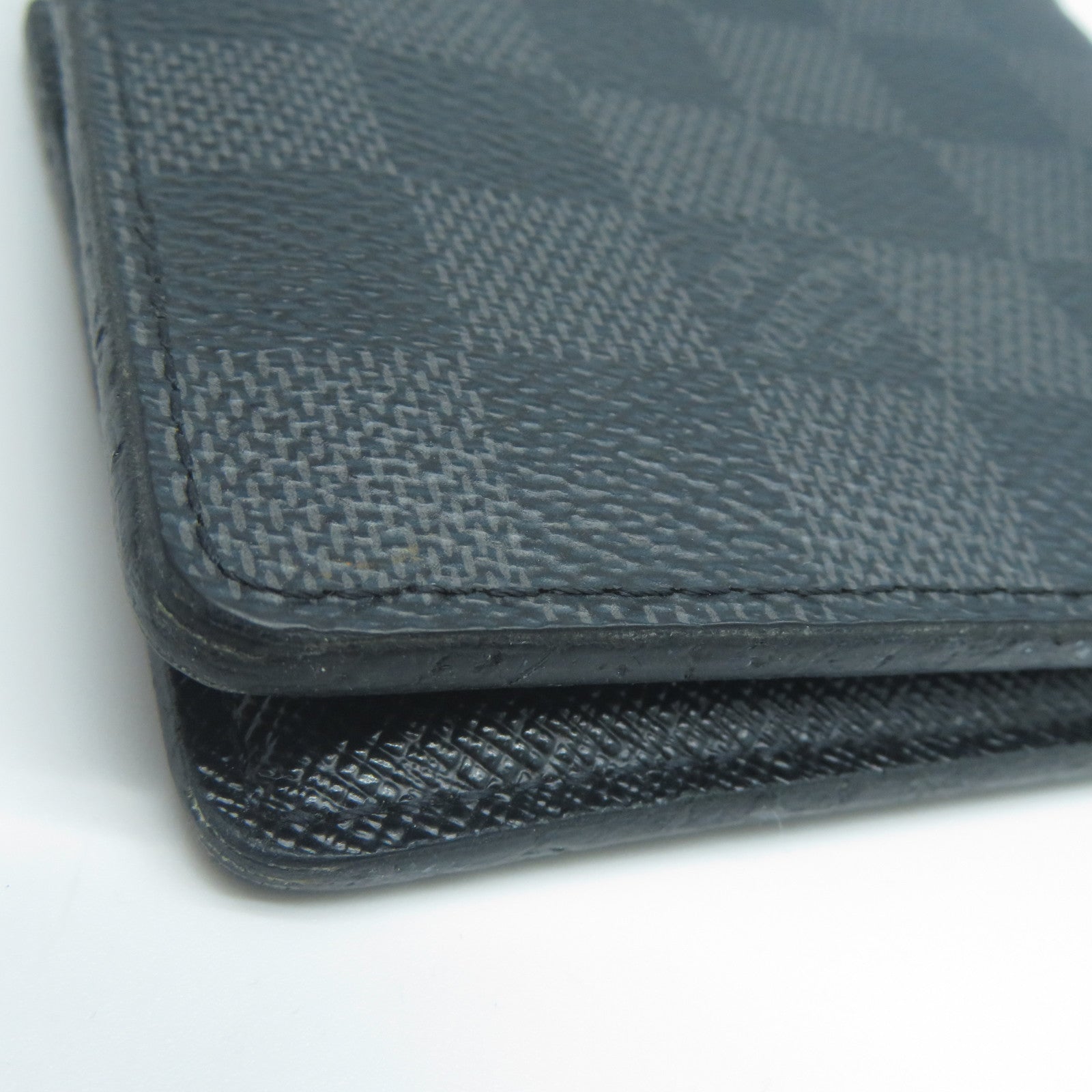 LOUIS VUITTON Damier Graphite Slender Wallet錢包黑色