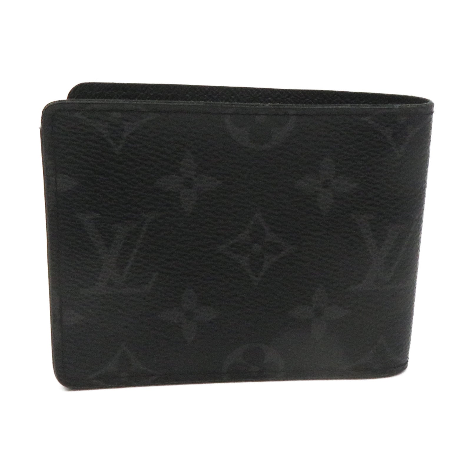 LOUIS VUITTON Monogram Multiple Wallet短錢包黑色