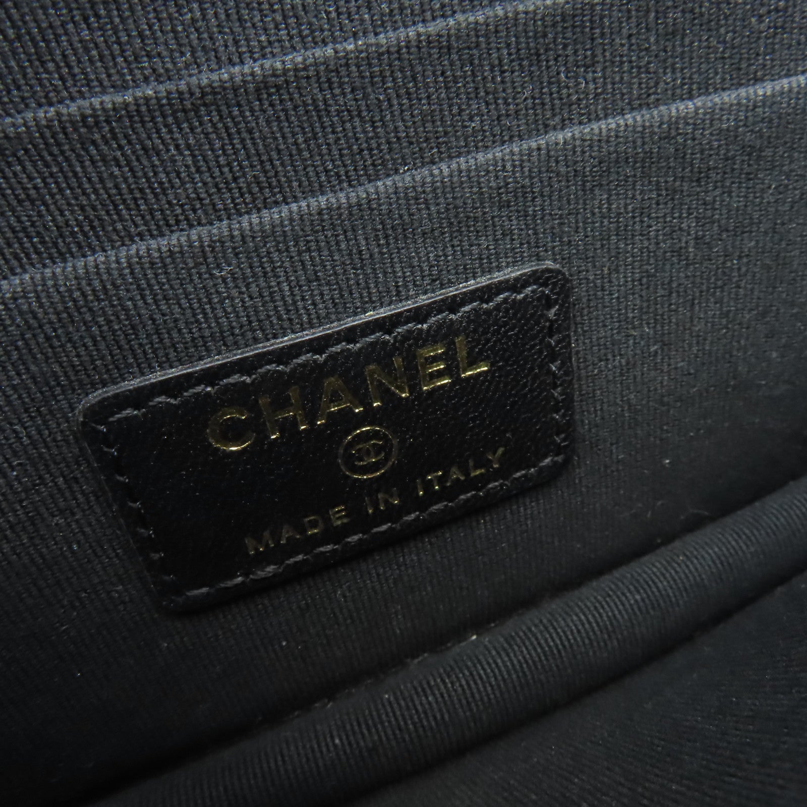 CHANEL 菱格羊皮皮革Trendy WOC Wallet On Chain金扣鏈帶肩背袋黑色