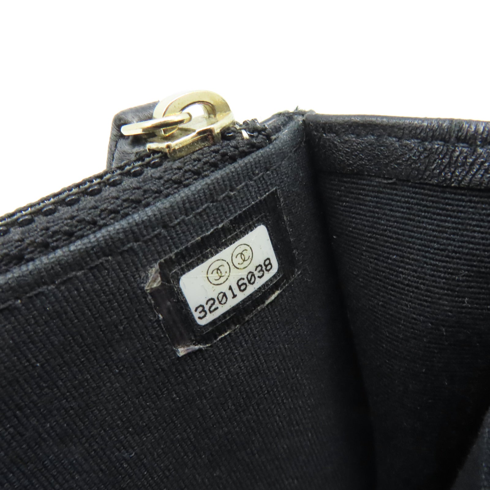 CHANEL 菱格羊皮皮革Trendy WOC Wallet On Chain金扣鏈帶肩背袋黑色