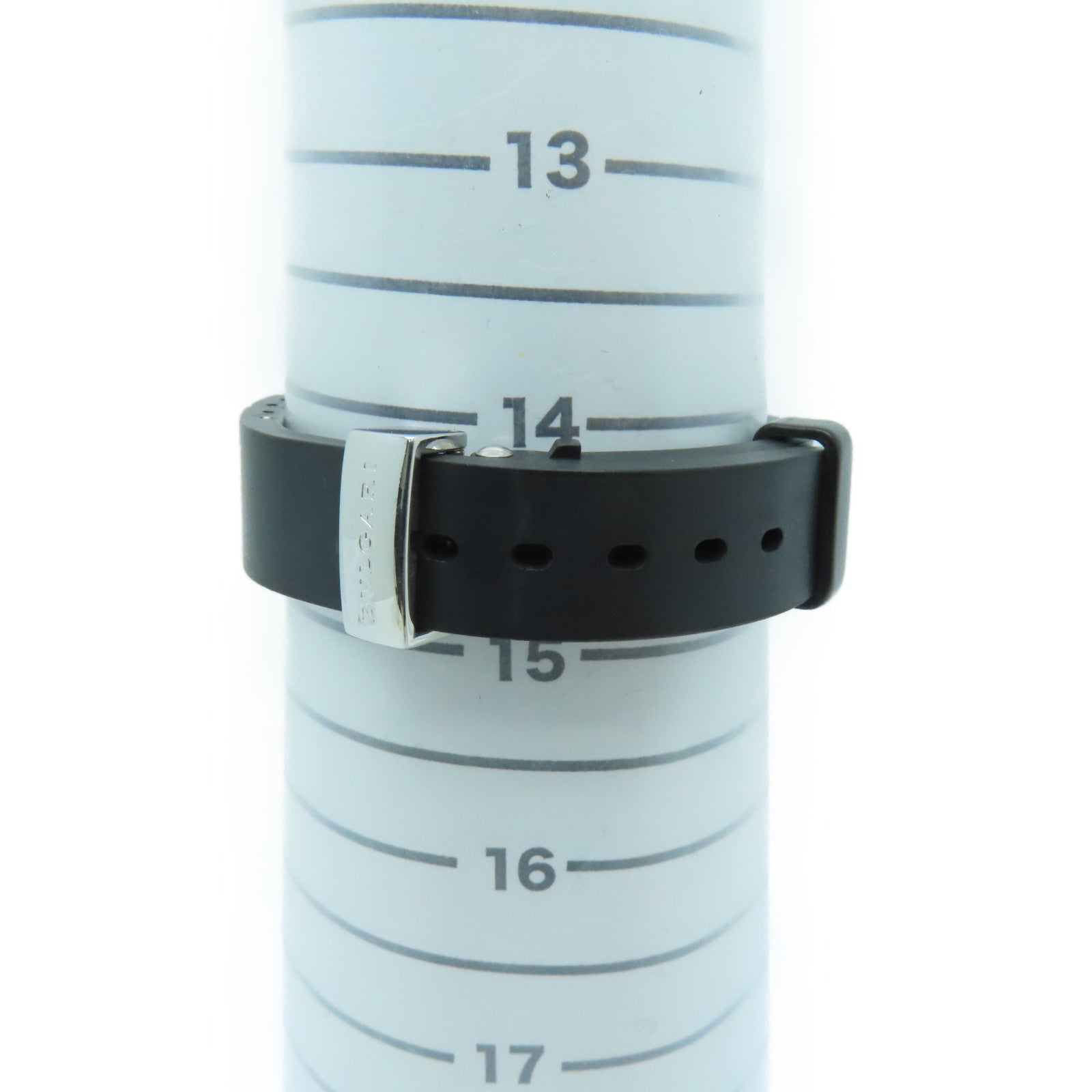 BVLGARI Rettangolo Stainless Steel Watch Quartz Movement Black