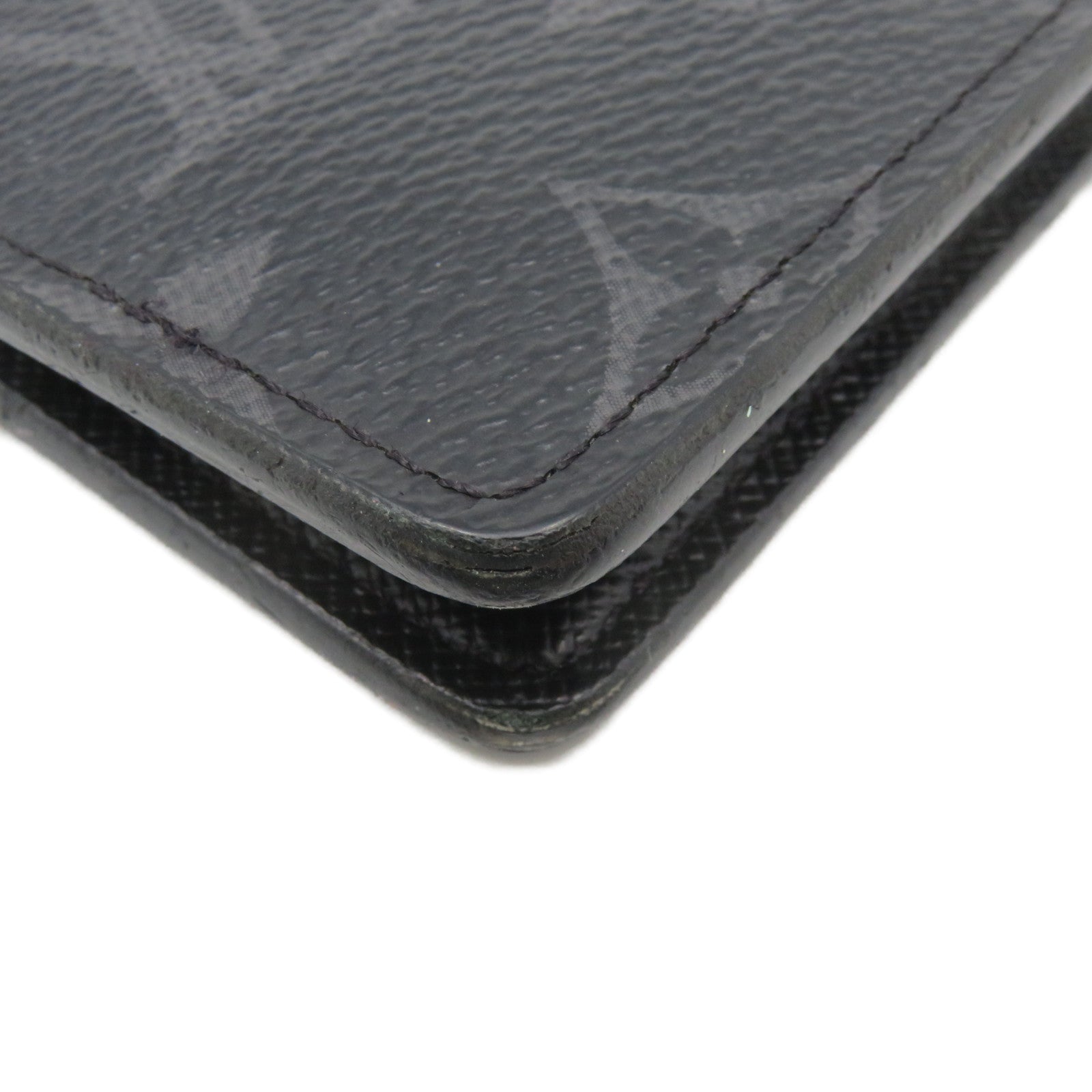 LOUIS VUITTON Monogram Multiple Wallet短錢包黑色