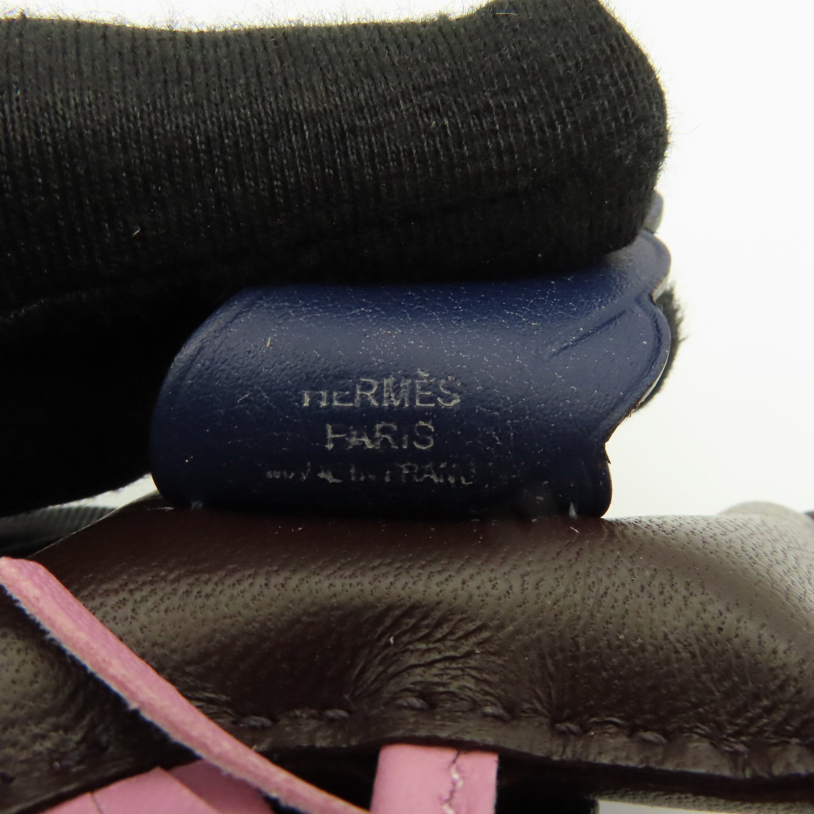 HERMES 牛皮皮革Rodeo Pegase掛飾啡色/深藍色/粉紅色