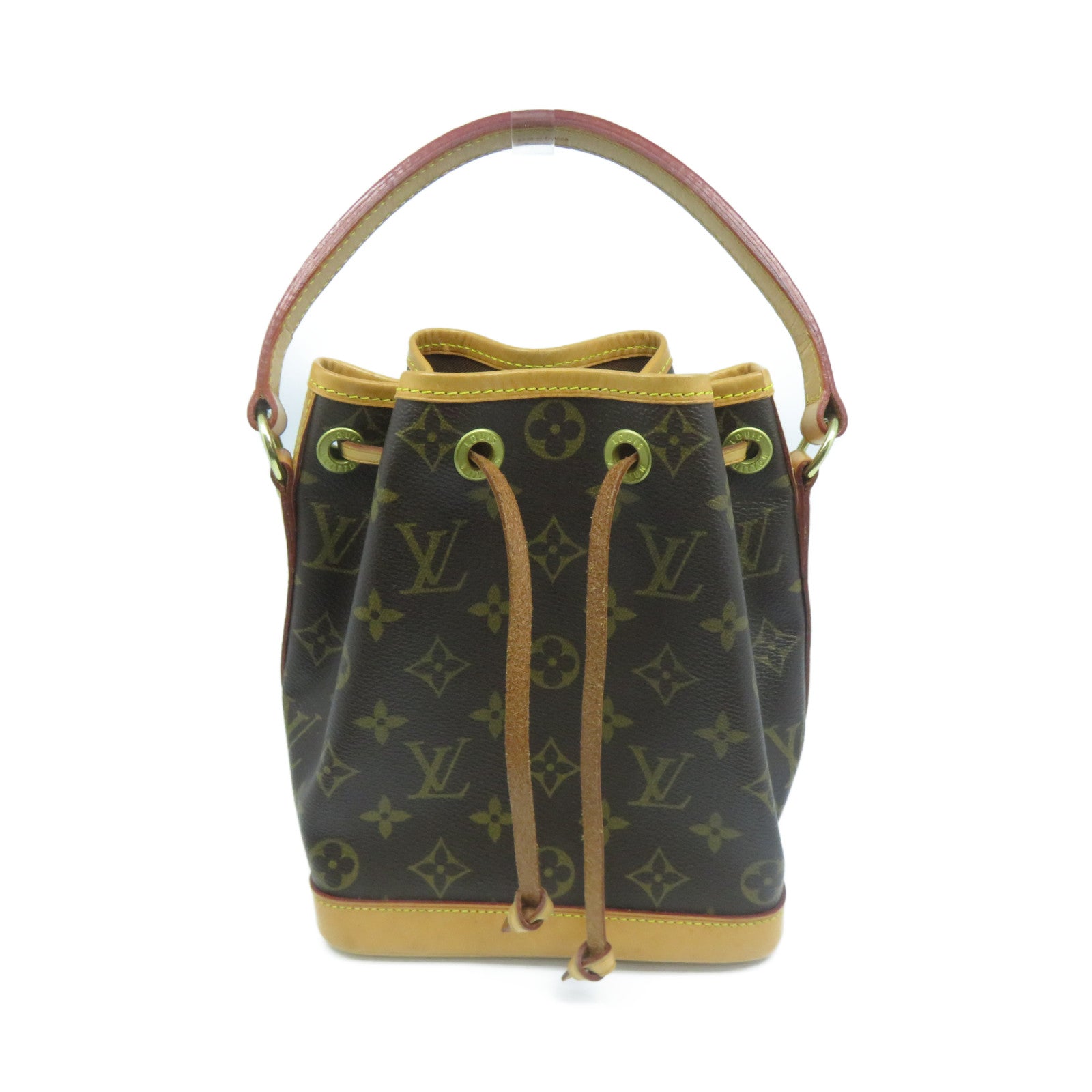 LOUIS VUITTON Monogram Noe Mini金扣肩背袋啡色