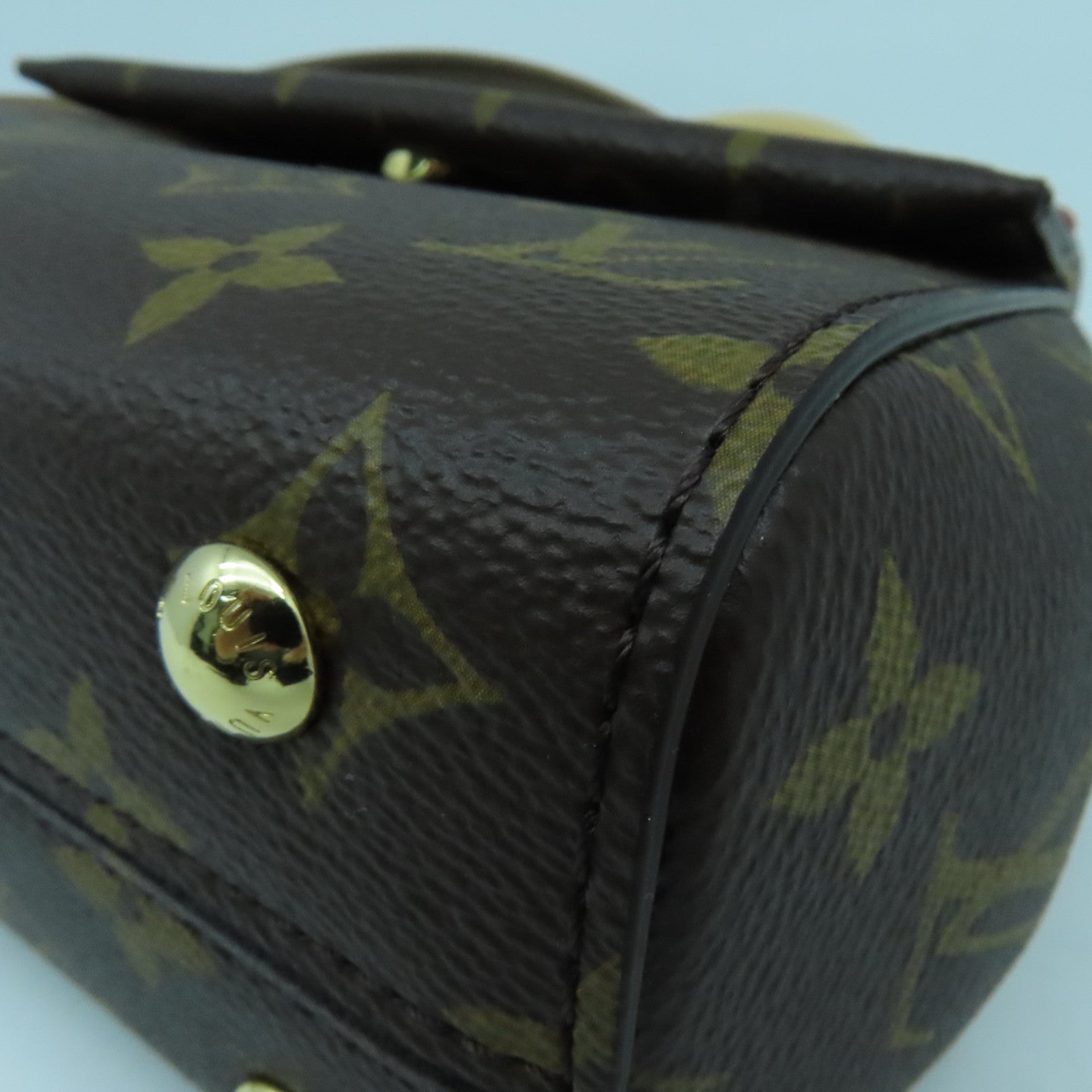 LOUIS VUITTON Monogram Cluny Mini 2 way Shoulder金扣手挽肩背兩用袋啡色