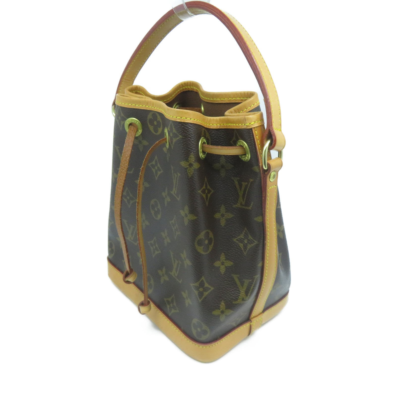 LOUIS VUITTON Monogram Noe Mini金扣肩背袋啡色