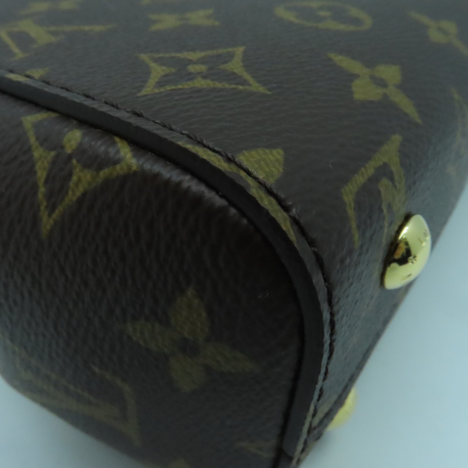 LOUIS VUITTON Monogram Cluny Mini 2 way Shoulder金扣手挽肩背兩用袋啡色