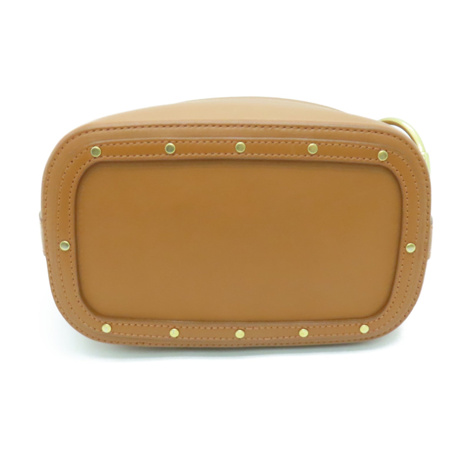 Chloe 牛皮皮革2way Shoulder Bag金扣手挽肩背兩用袋啡色
