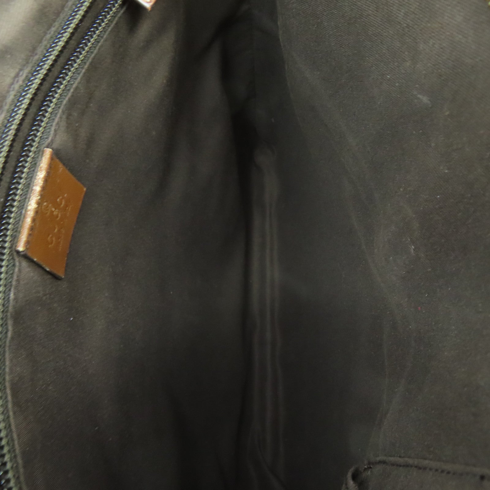 GUCCI 塗層帆布Shoulder Bag銀扣肩背袋奶油色/綠色/紅色