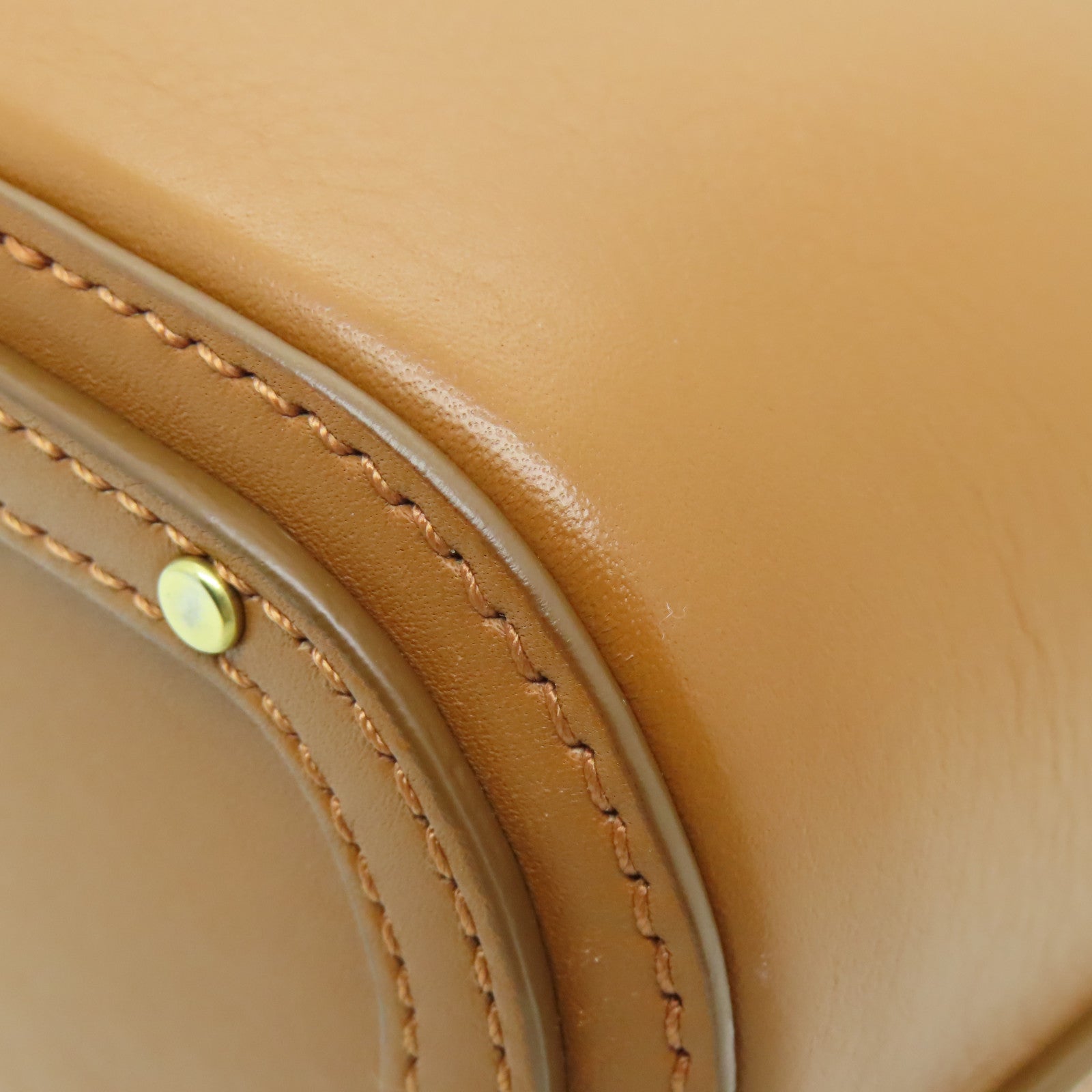 Chloe 牛皮皮革2way Shoulder Bag金扣手挽肩背兩用袋啡色