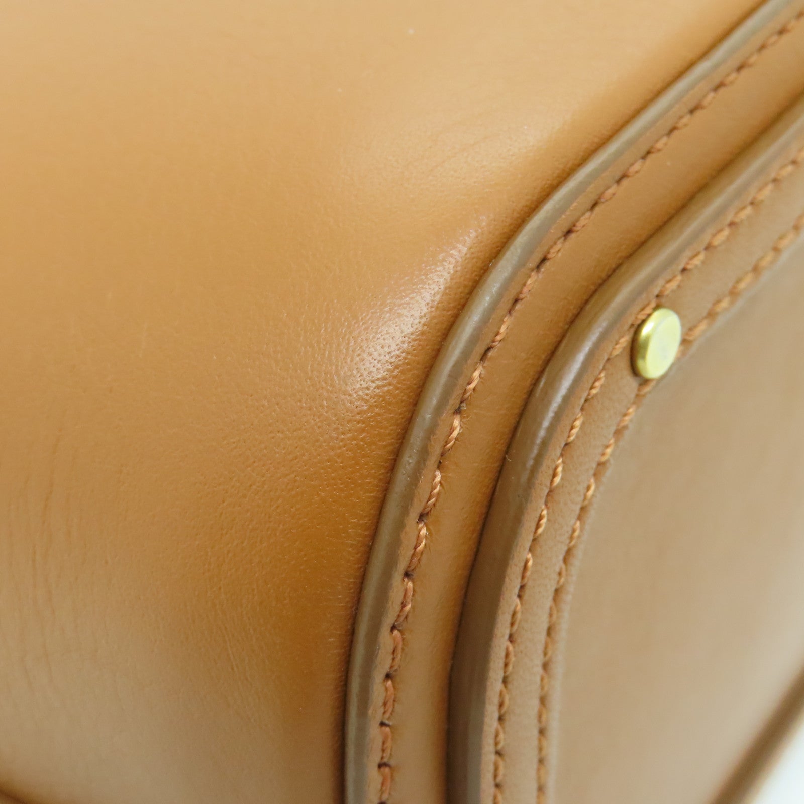 Chloe 牛皮皮革2way Shoulder Bag金扣手挽肩背兩用袋啡色