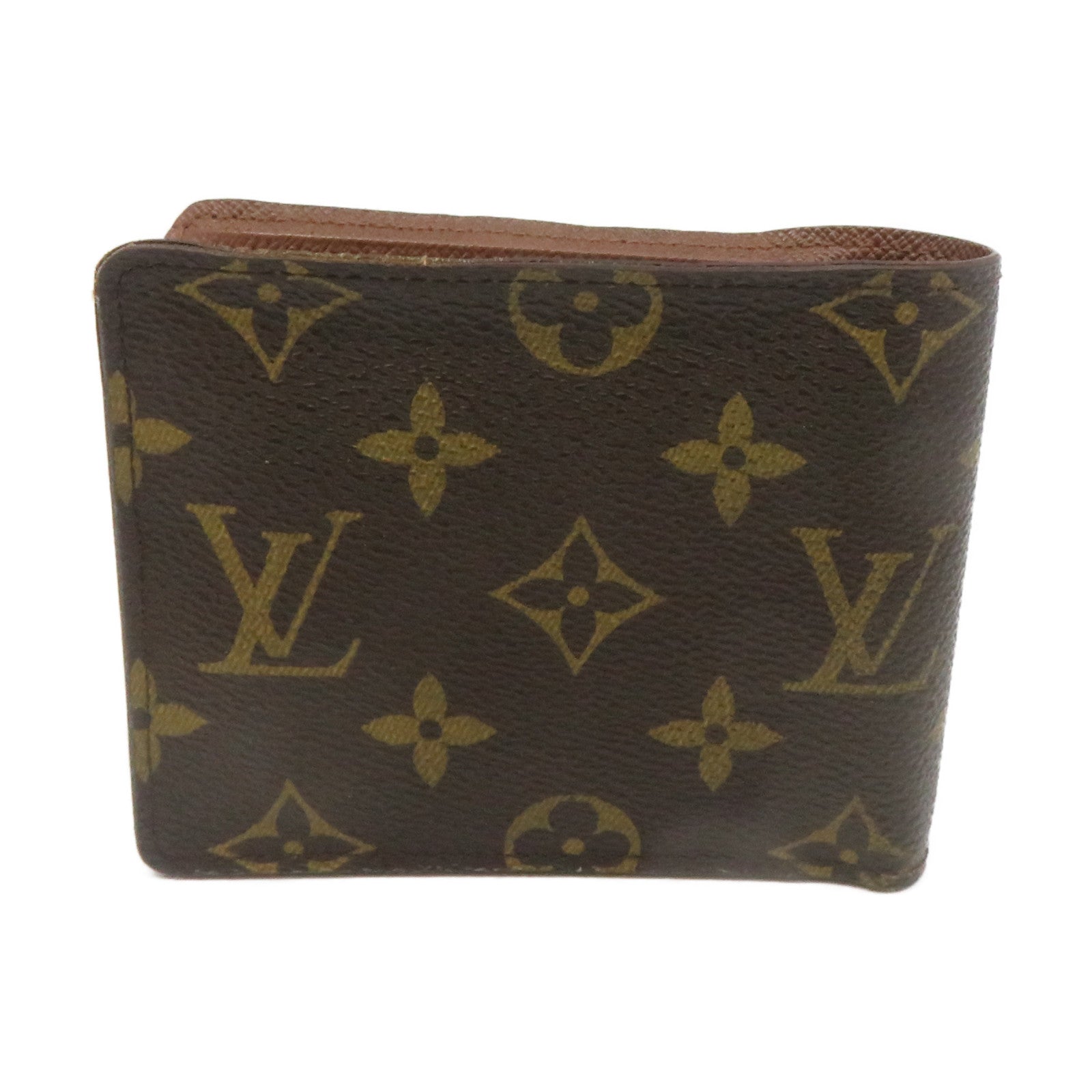 LOUIS VUITTON 【激減優惠】Monogram Multiple Wallet短錢包啡色
