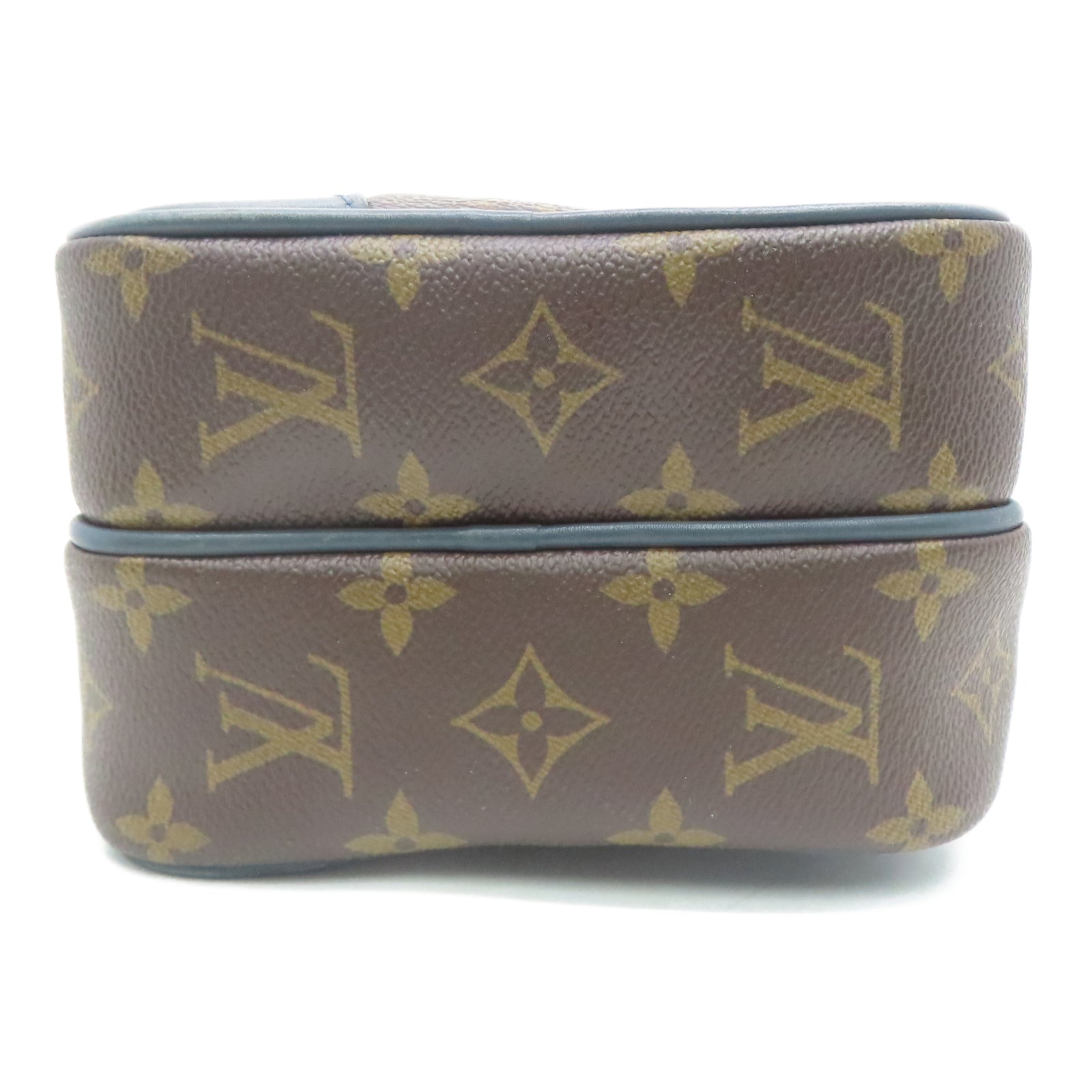 LOUIS VUITTON Monogram Amazone Slate金扣肩背袋棕色
