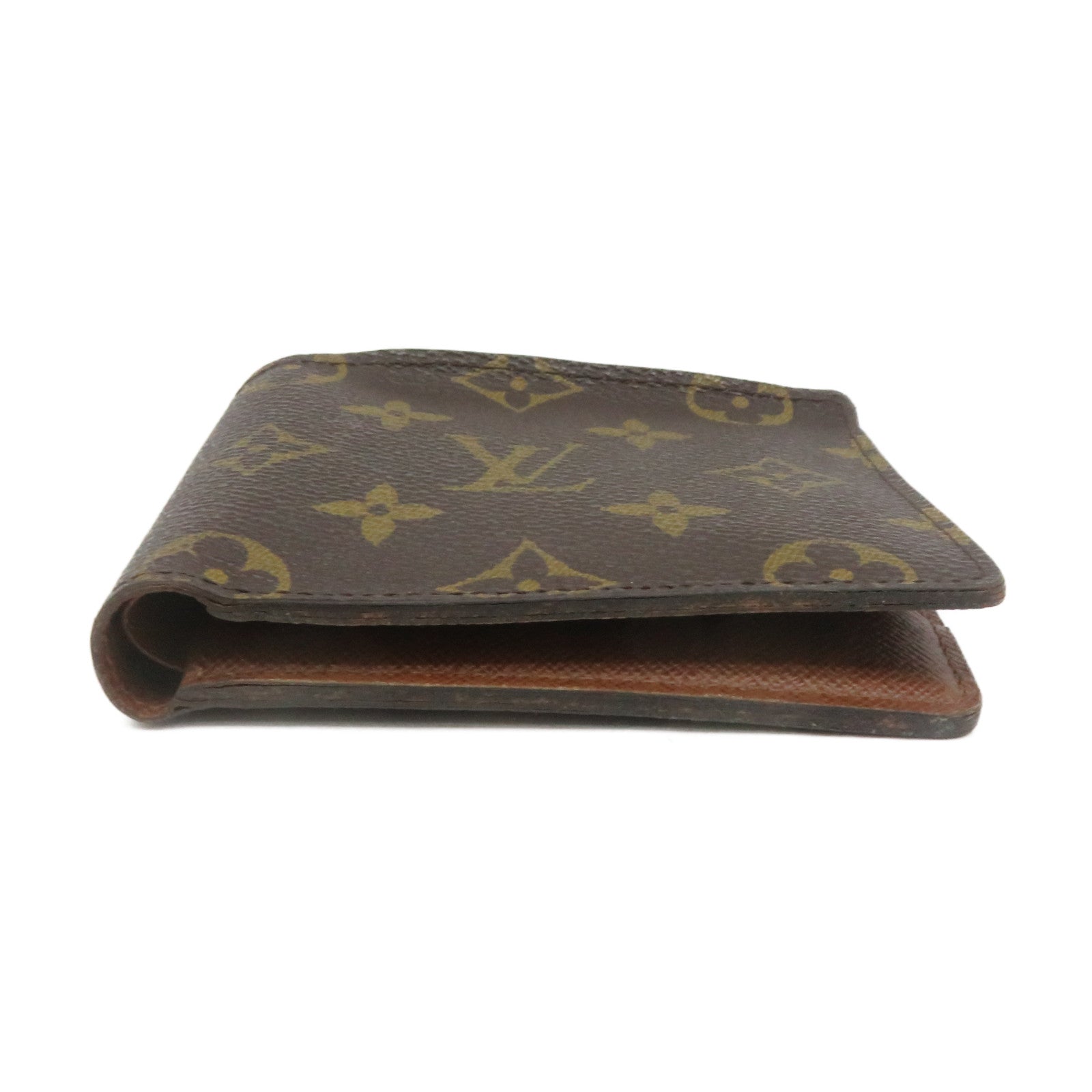 LOUIS VUITTON 【激減優惠】Monogram Multiple Wallet短錢包啡色