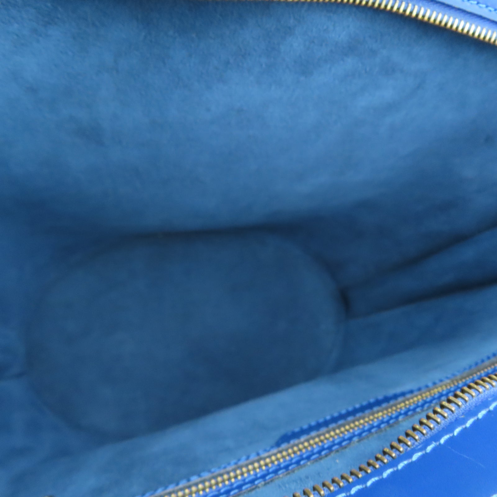 LOUIS VUITTON 【激減優惠】Epi Saint Jacques Shopping Bag金扣肩背袋藍色
