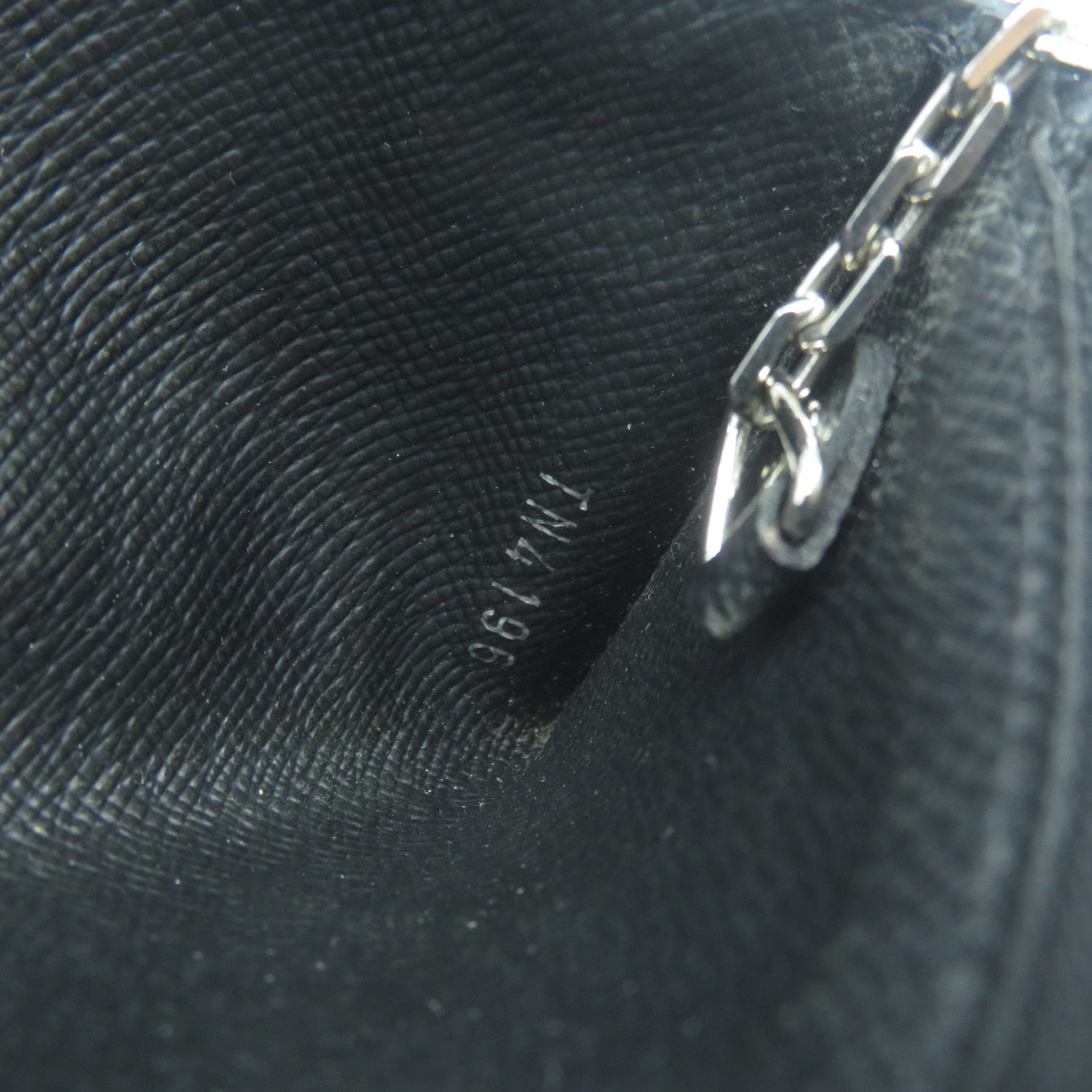 LOUIS VUITTON Damier Graphite Pochette Cles Coin Case Purse銀扣零錢包黑色