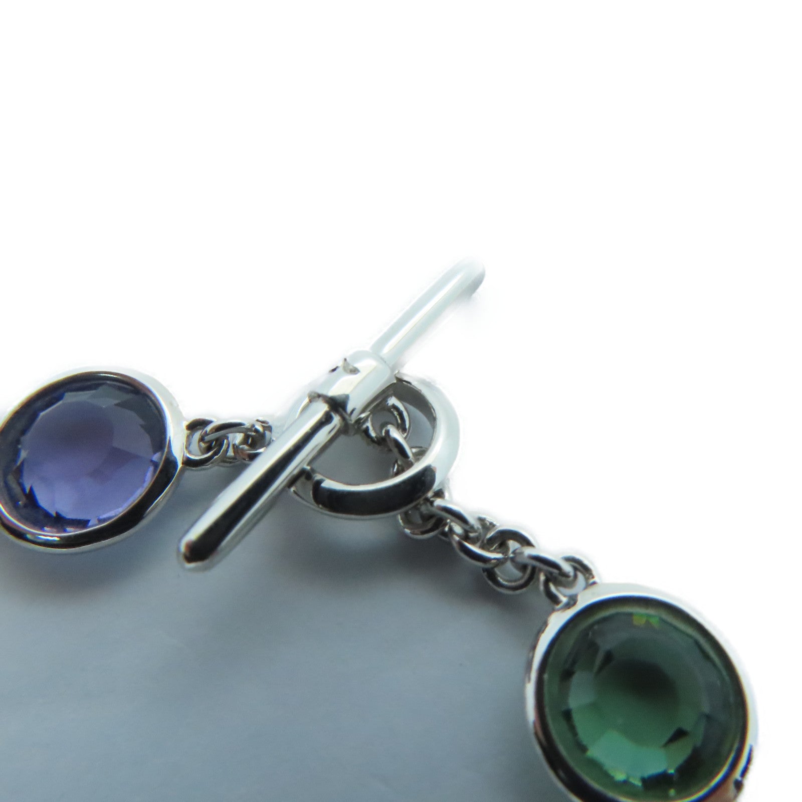 JEWELRY 【激減優惠】18K白金Bracelet水晶手鏈銀色7.1g