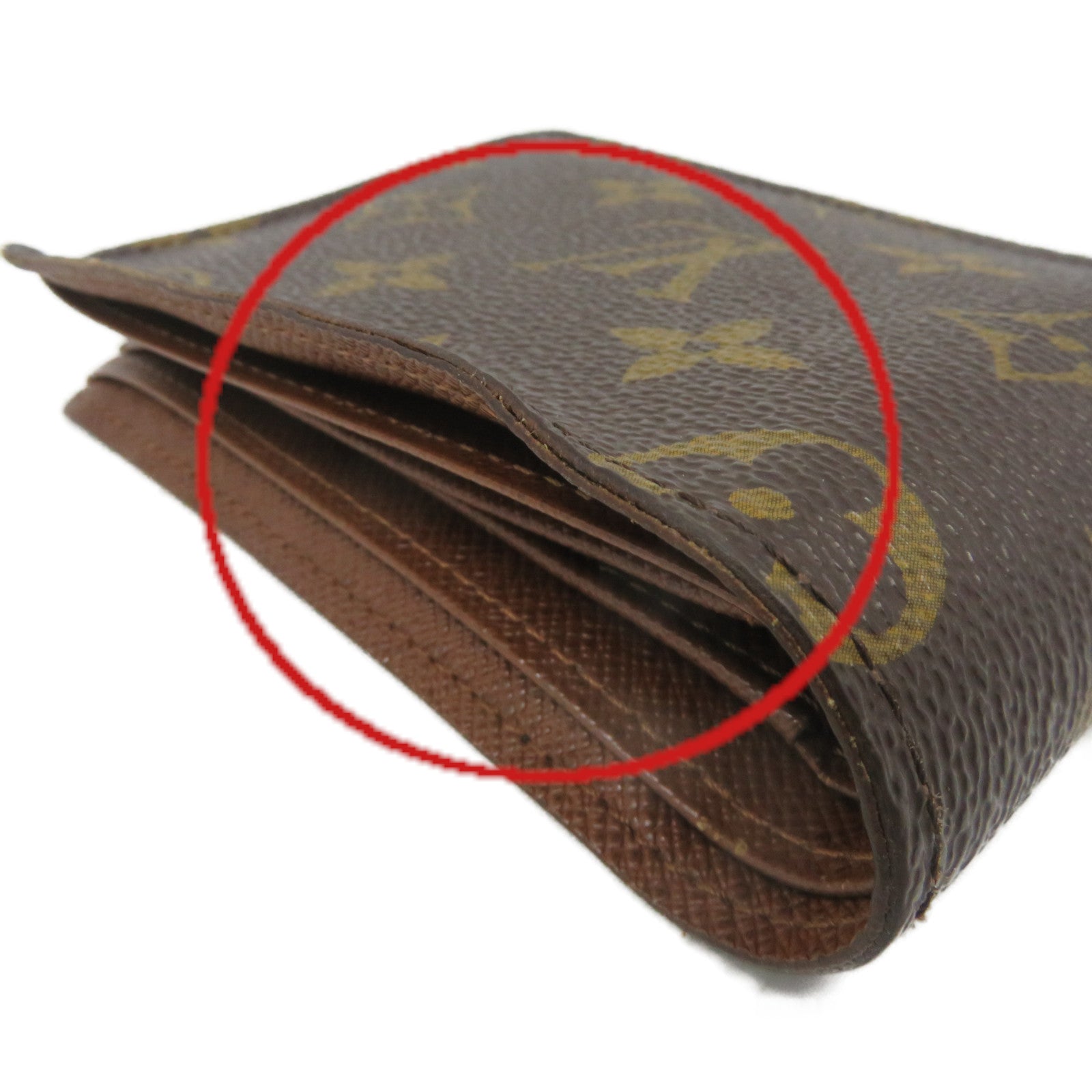 LOUIS VUITTON 【激減優惠】Monogram Multiple Wallet短錢包啡色