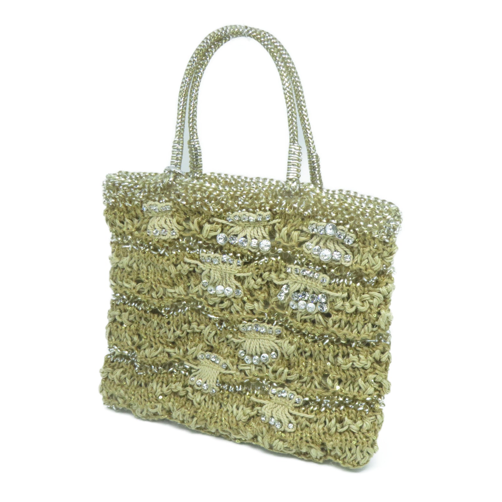 ANTEPRIMA PVC Handbag手挽袋米色/金色/銀色