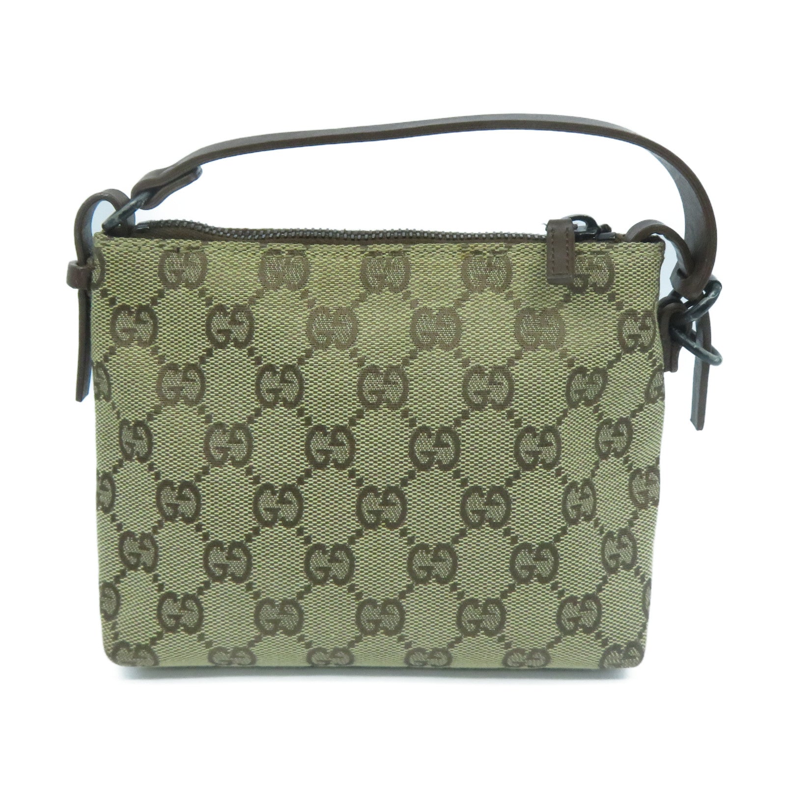 GUCCI 帆布Handbag手挽袋啡色