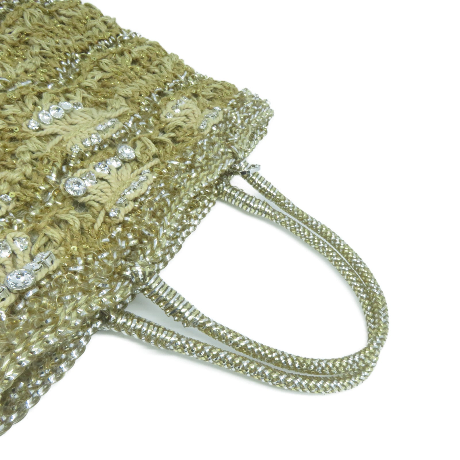 ANTEPRIMA PVC Handbag手挽袋米色/金色/銀色