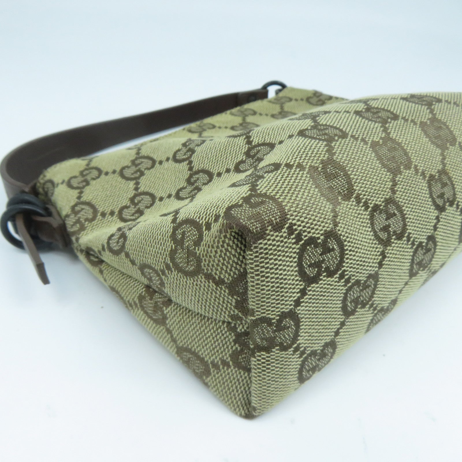 GUCCI 帆布Handbag手挽袋啡色