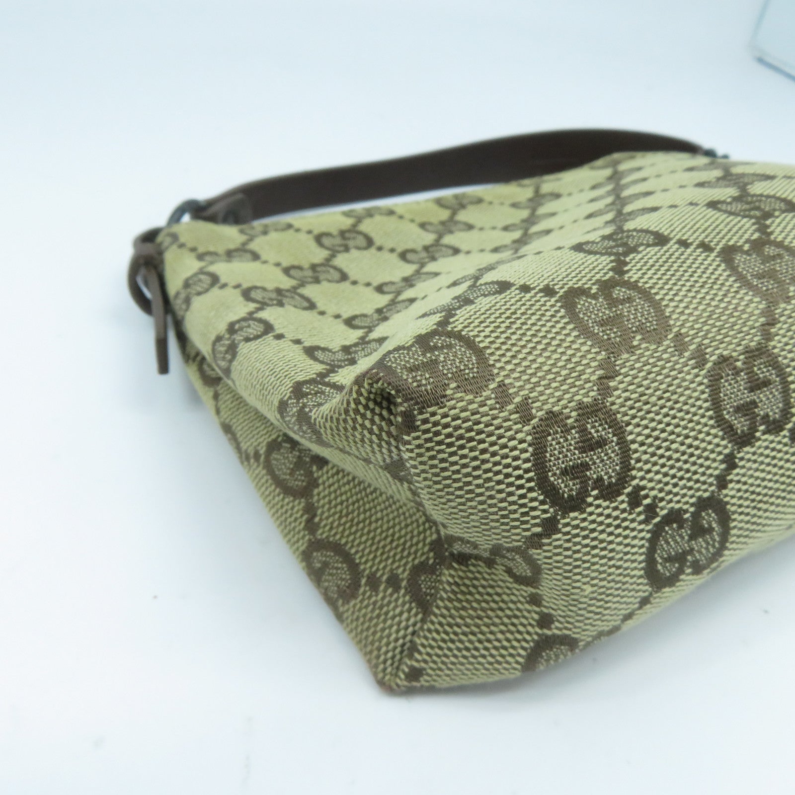 GUCCI 帆布Handbag手挽袋啡色