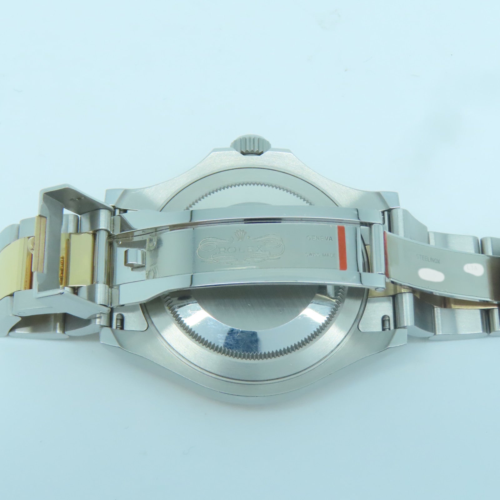 ROLEX Yacht Master 18K玫瑰金/不鏽鋼手錶自動機芯啡色