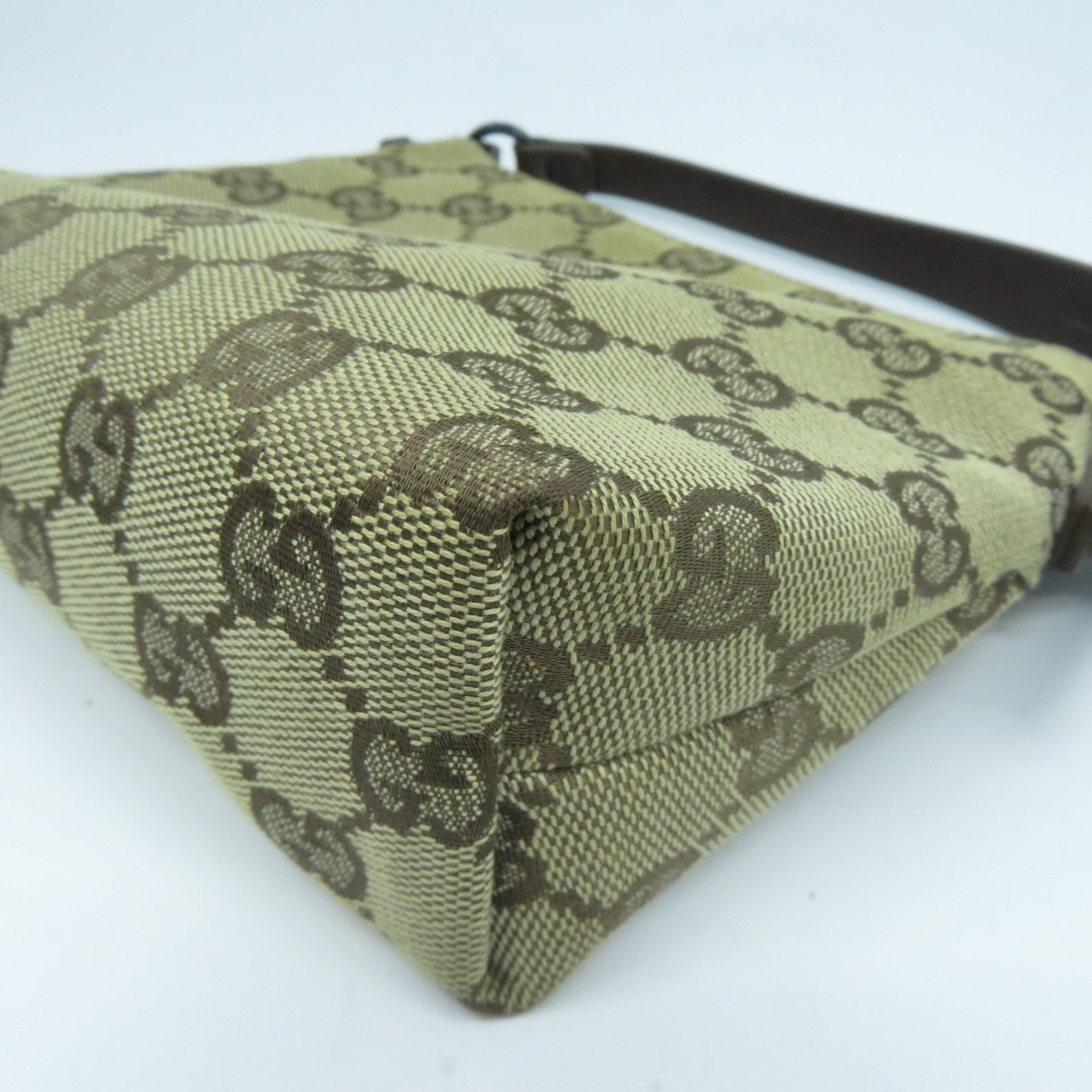 GUCCI 帆布Handbag手挽袋啡色