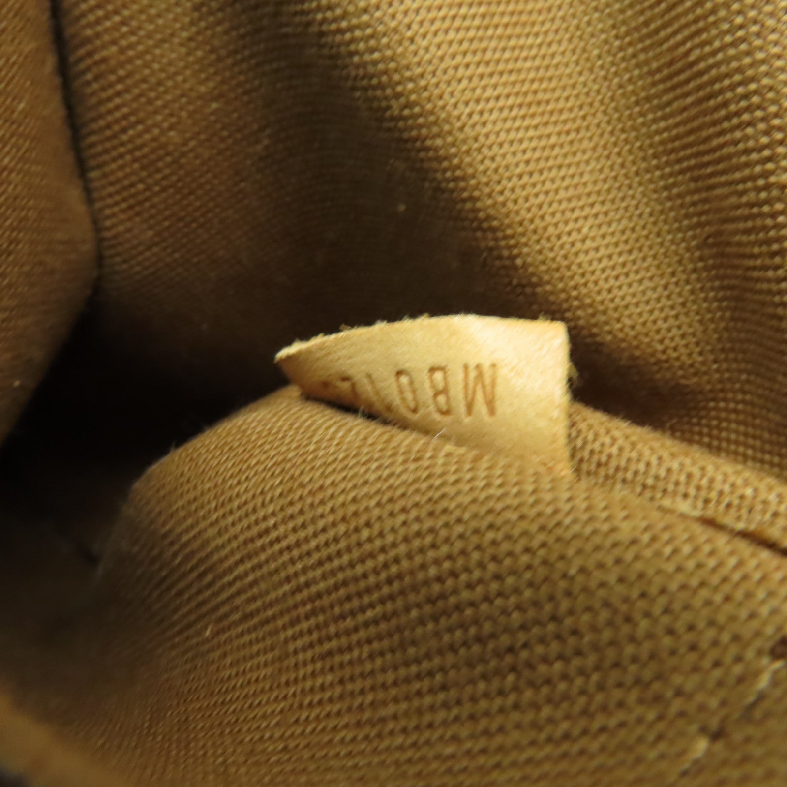 LOUIS VUITTON Monogram Tivoli PM金扣手挽袋棕色
