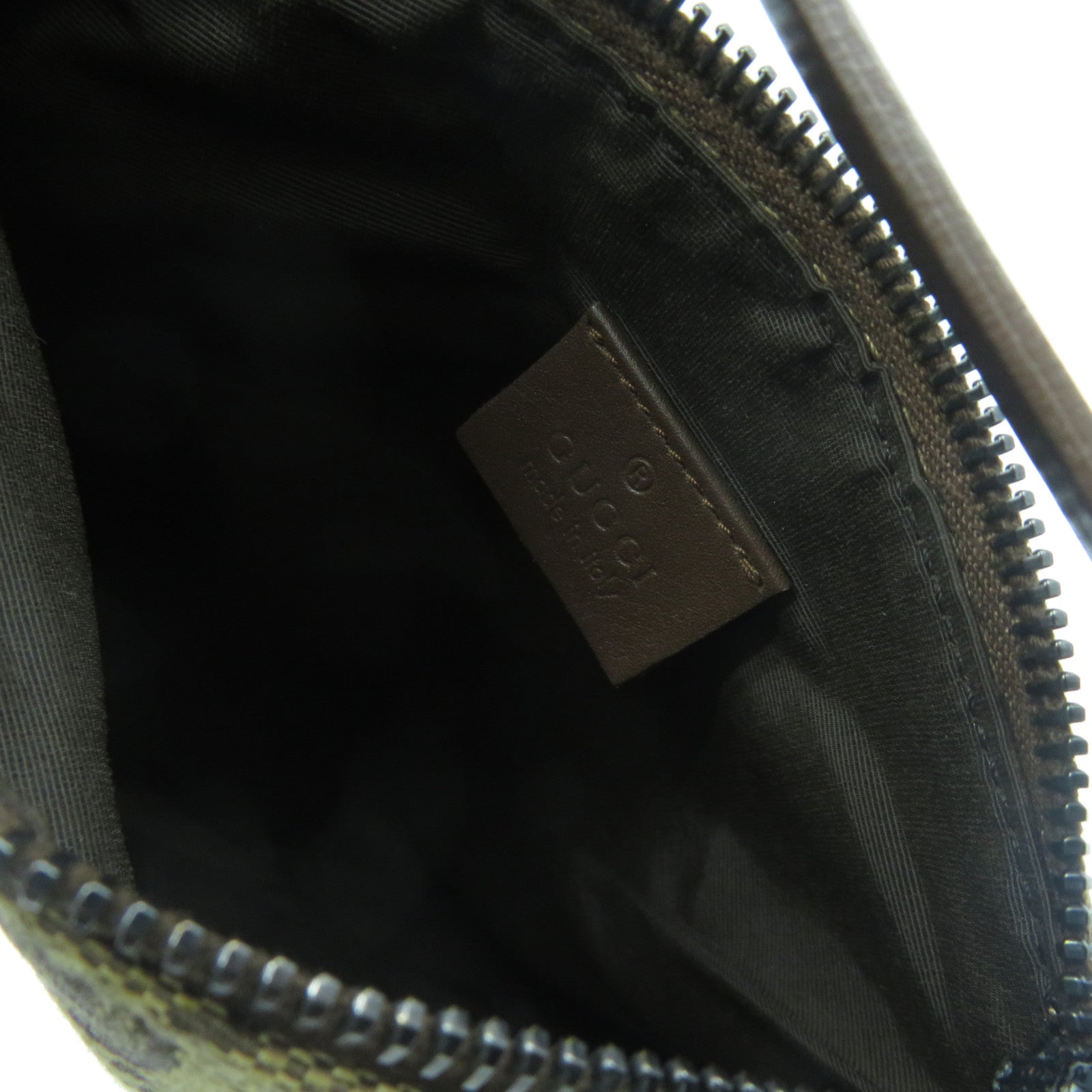 GUCCI 帆布Handbag手挽袋啡色